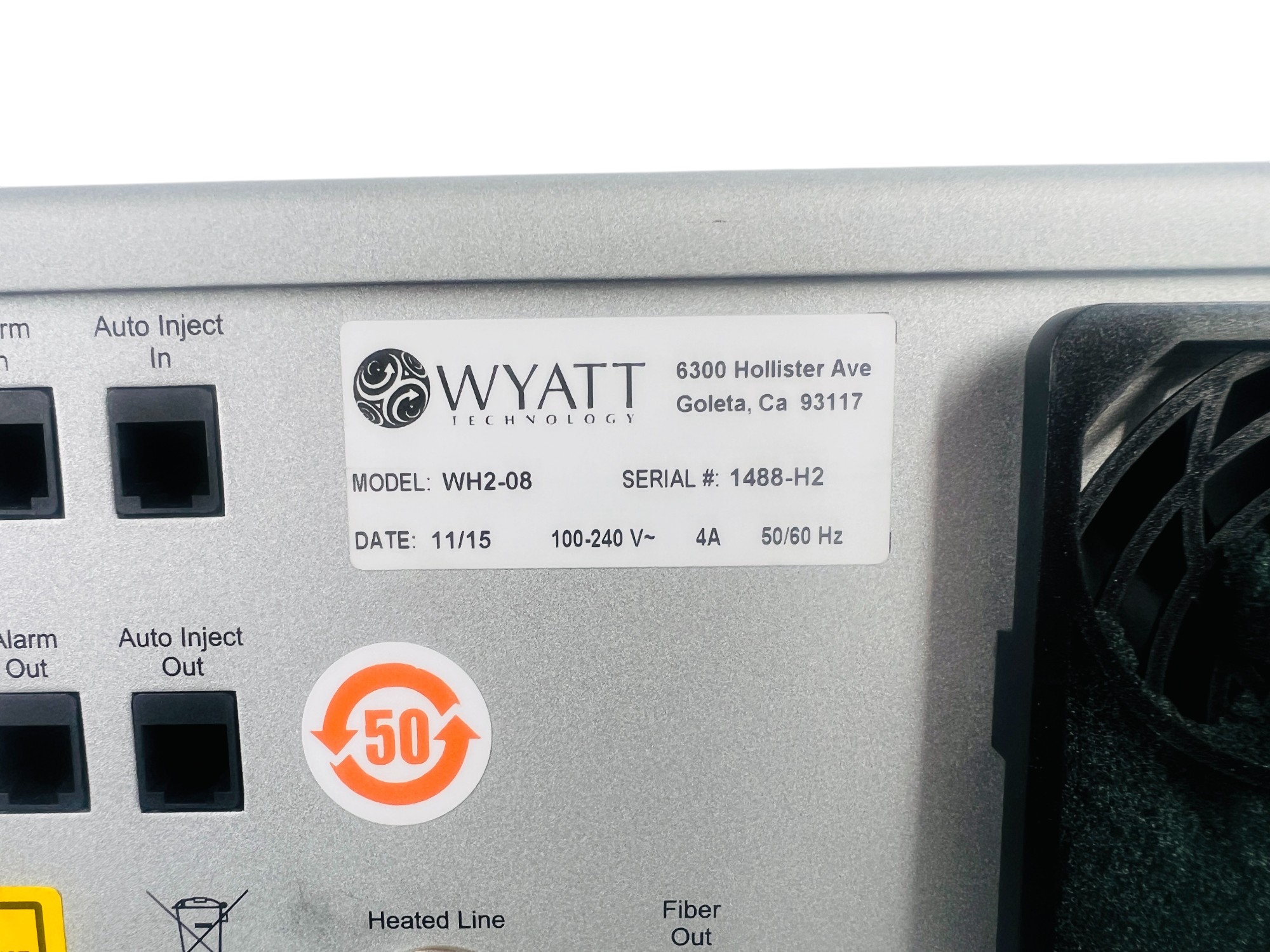 Used Wyatt Technology Dawn Heleos-II WH2-08