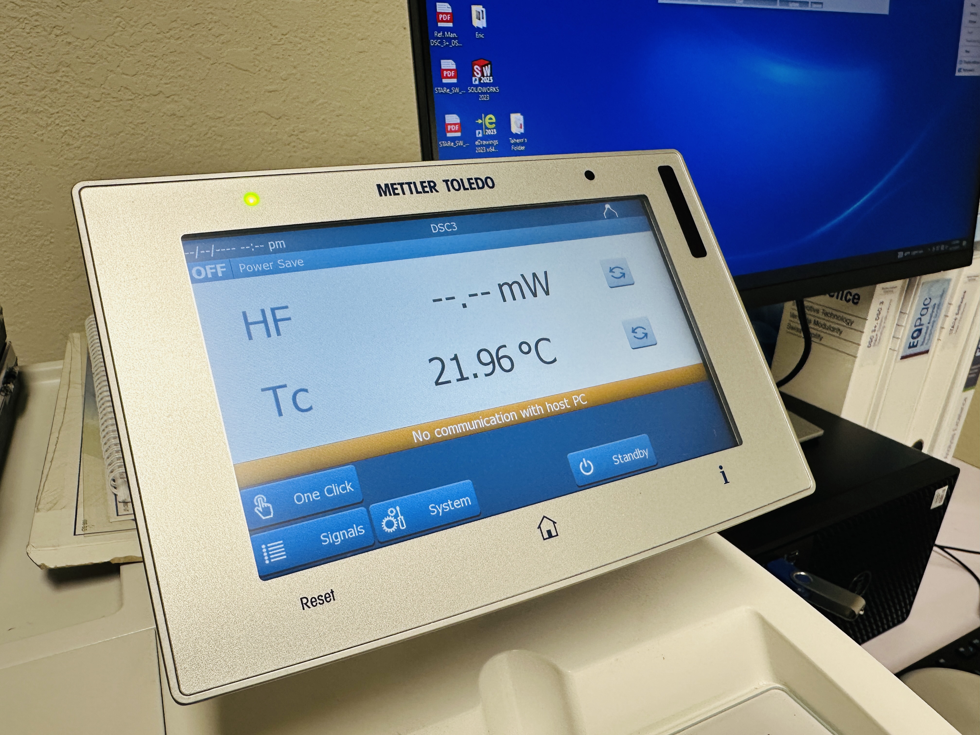 Used Mettler Toledo DSC 3 Differential Scanning Calorimeter (DSC)