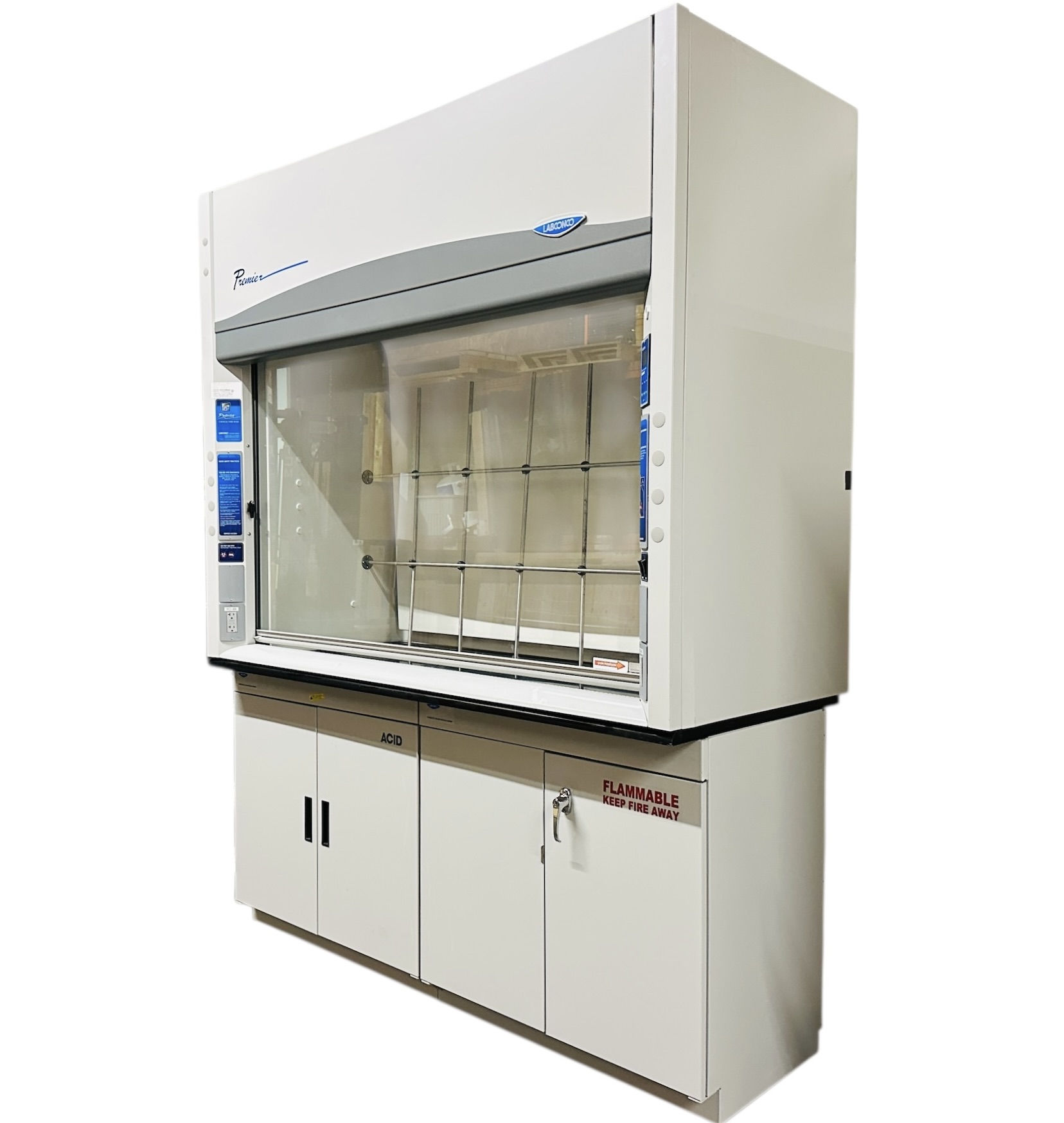 Used Labconco Protector Premier 6-Foot Laboratory Fume Hood 