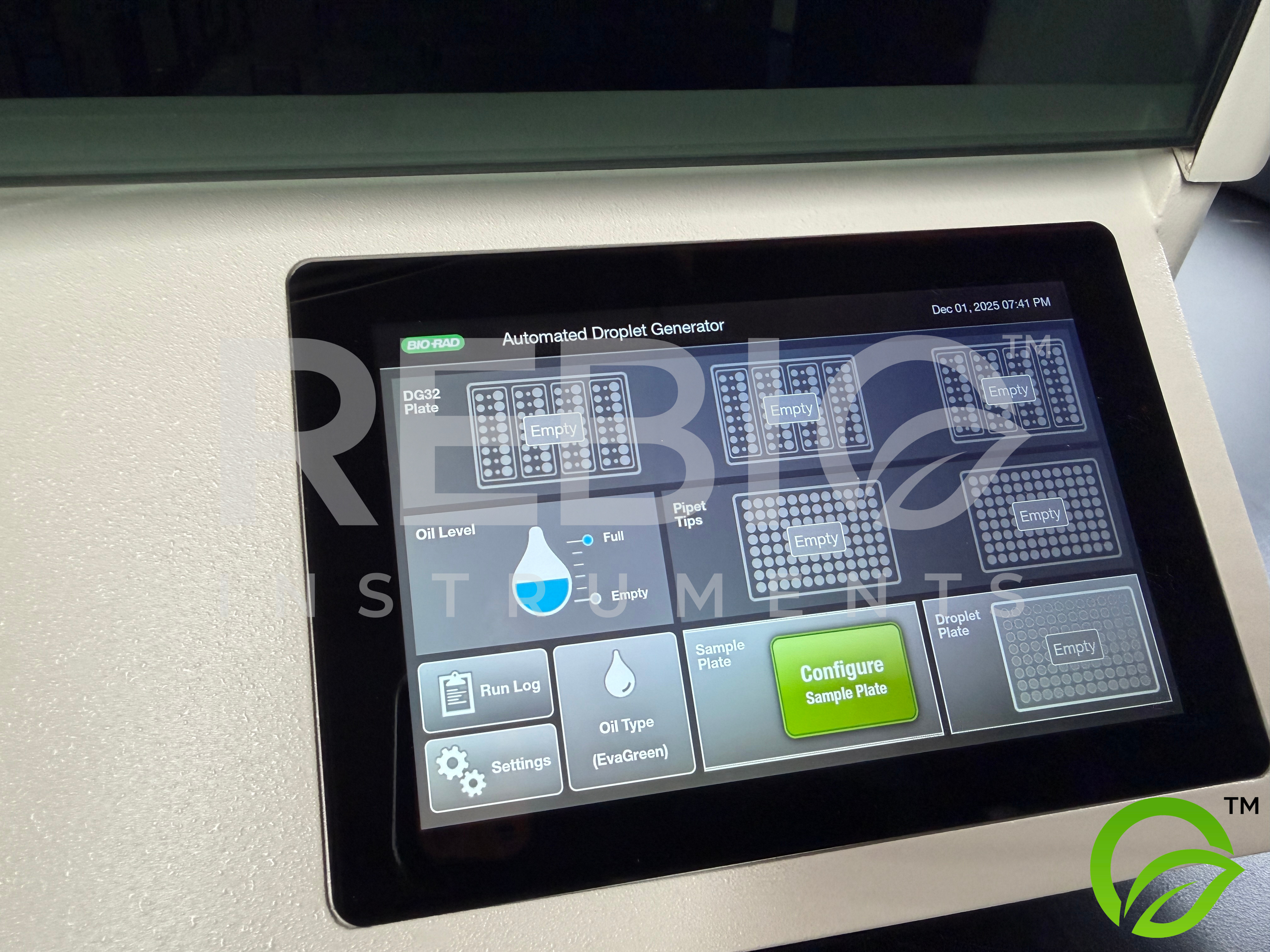 Used Bio-Rad Automated Droplet Generator Digital PCR (ddPCR) Droplet Reader