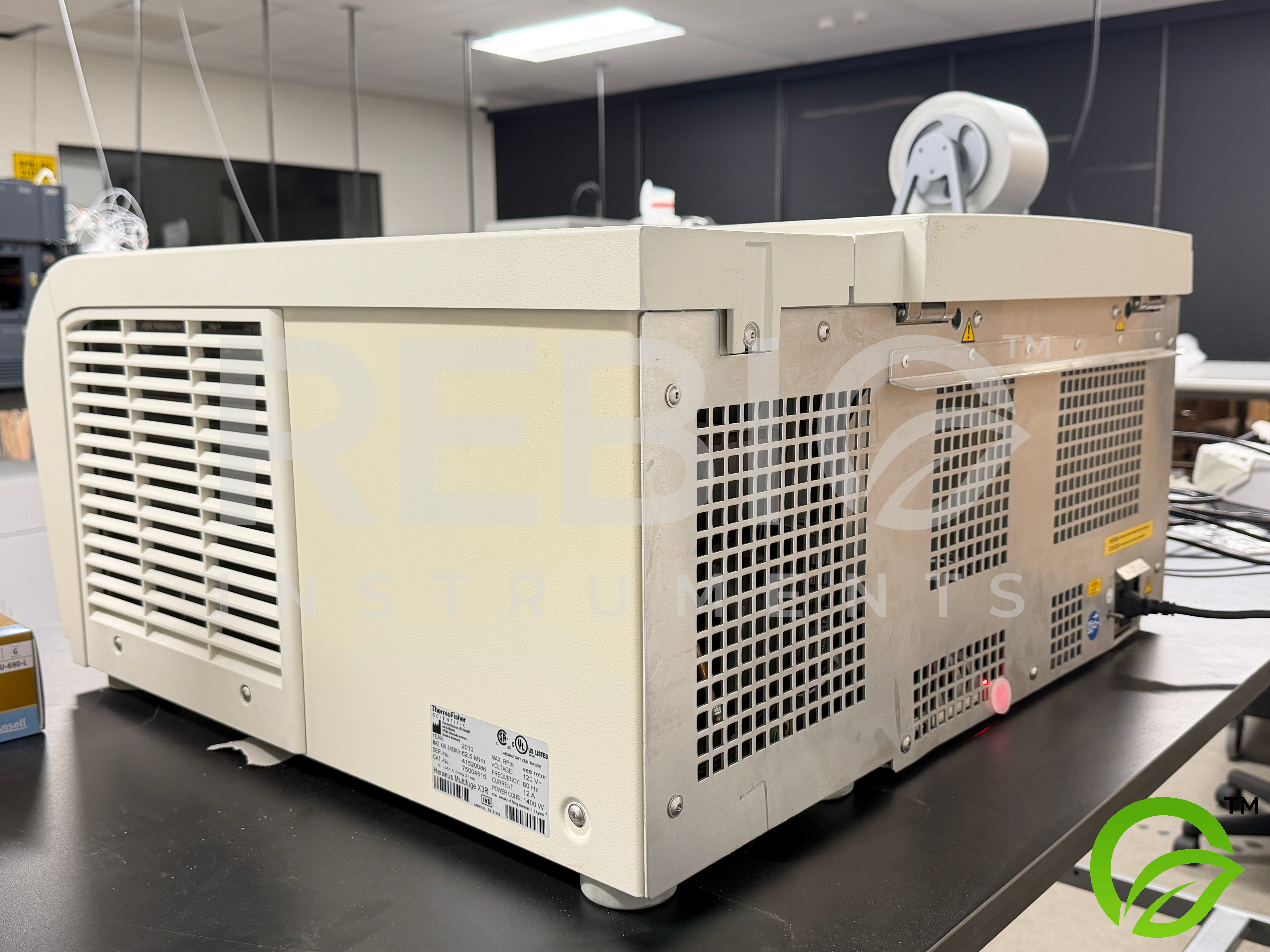 Used  Thermo Scientific Heraeus Multifuge X3R Centrifuge with TX-750 Rotor 