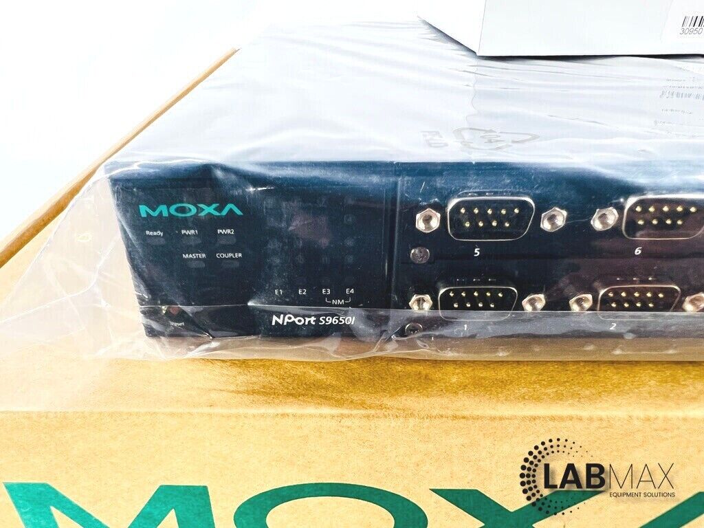 MOXA NPort S9650I-16-2HV-E-T 16-port Rugged Device Server NEW with WARRANTY