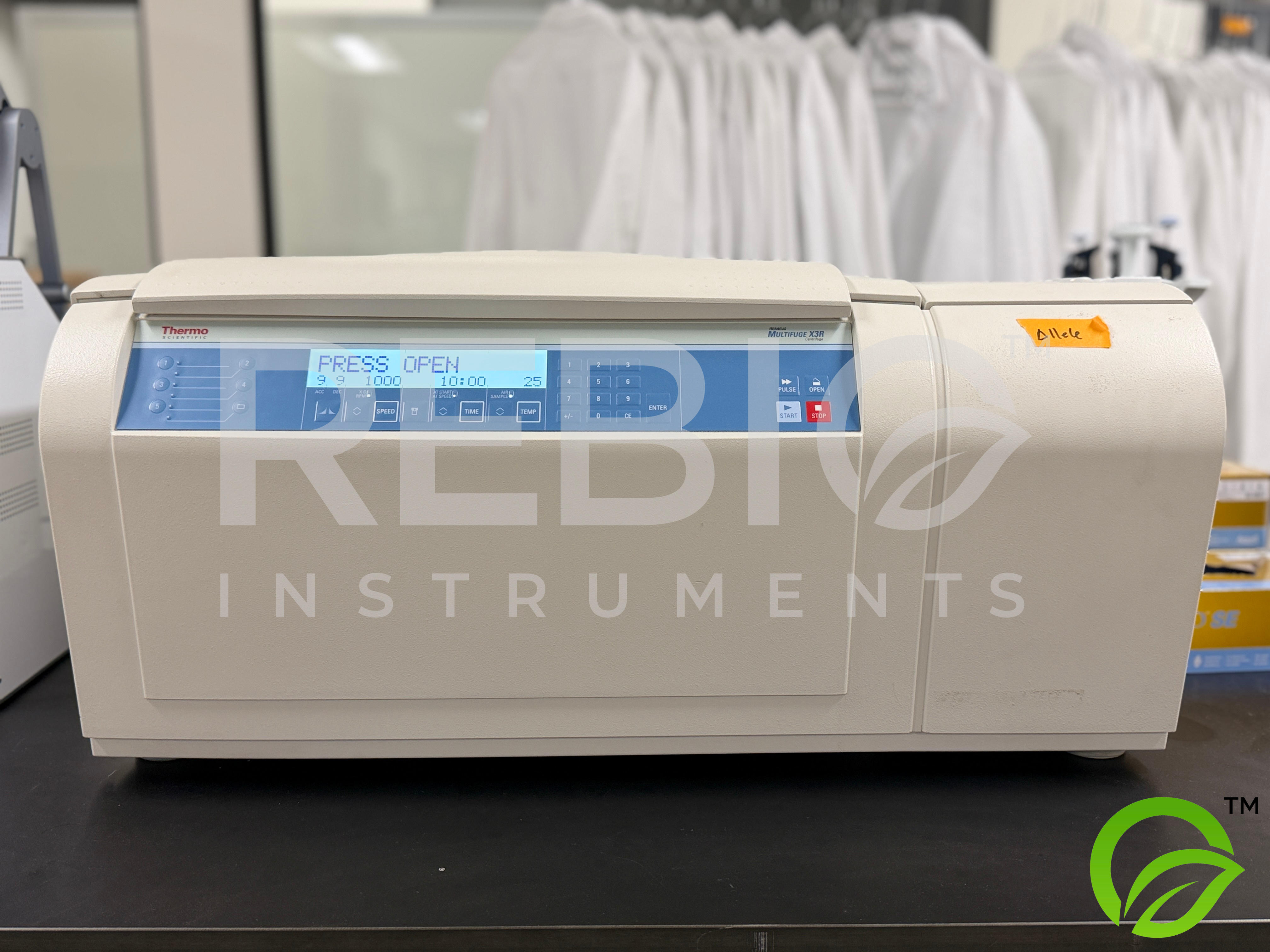 Used  Thermo Scientific Heraeus Multifuge X3R Centrifuge with TX-750 Rotor 