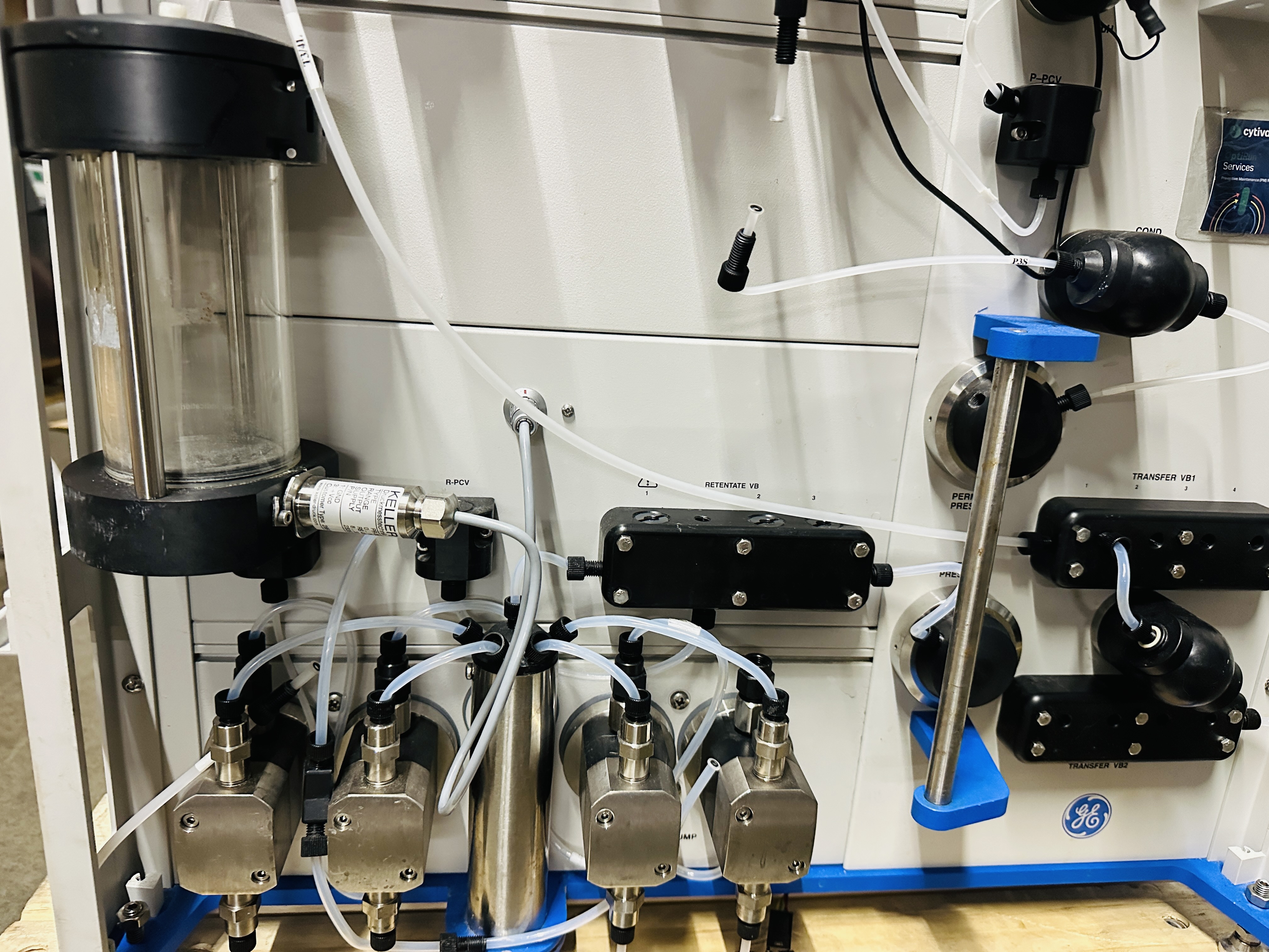 Used GE AKTAcrossflow Tangential Flow Filtration (TFF) System