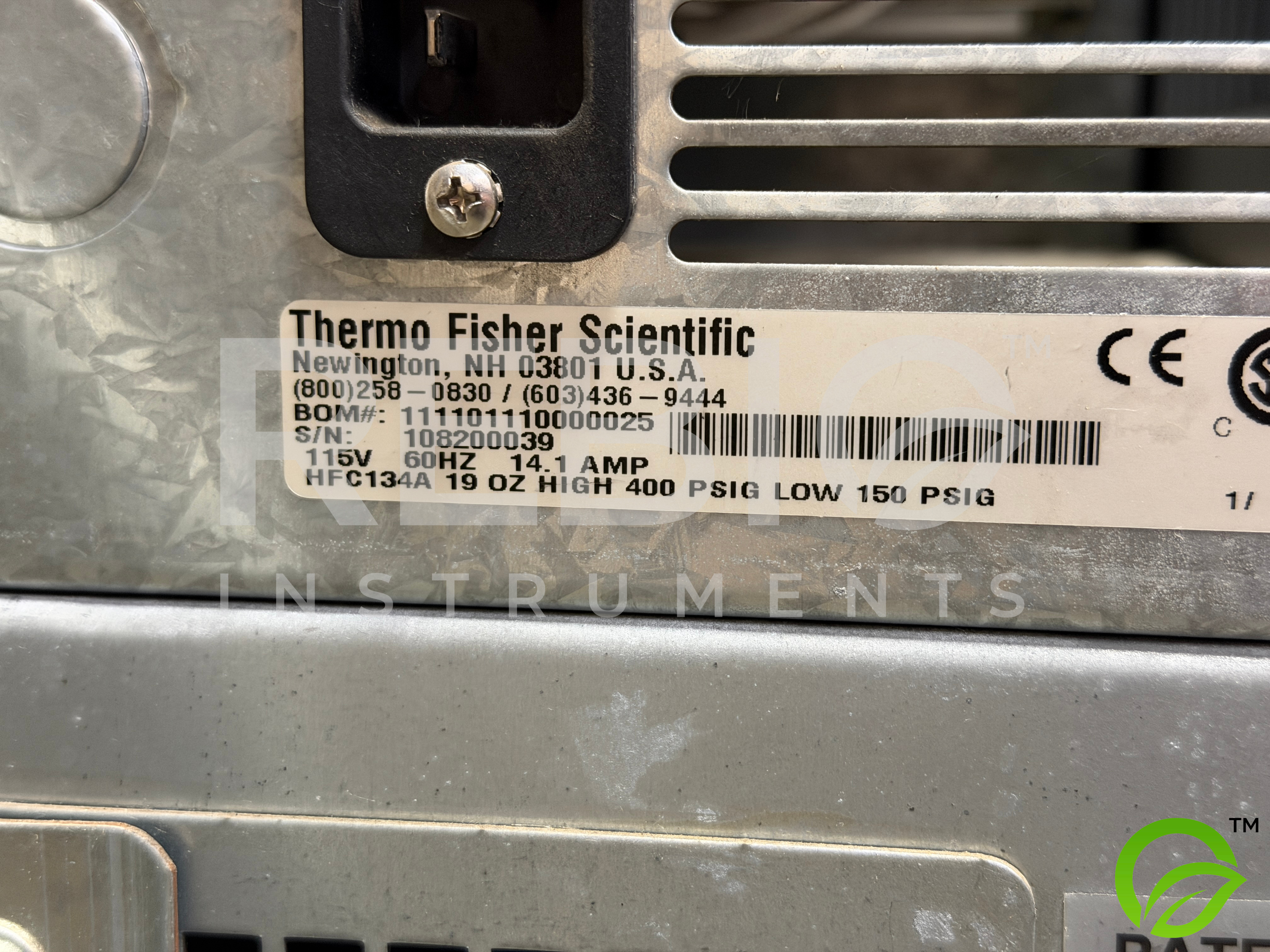 Used Thermo Scientifc Thermoflex 1400 Recirculating Chiller 120v