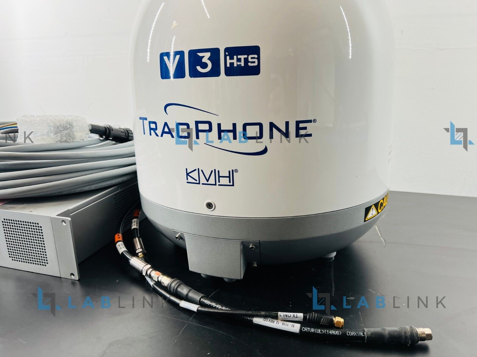 Used KVH Tracphone V3 HTS VSAT Marine Satellite Internet and Voice Communications