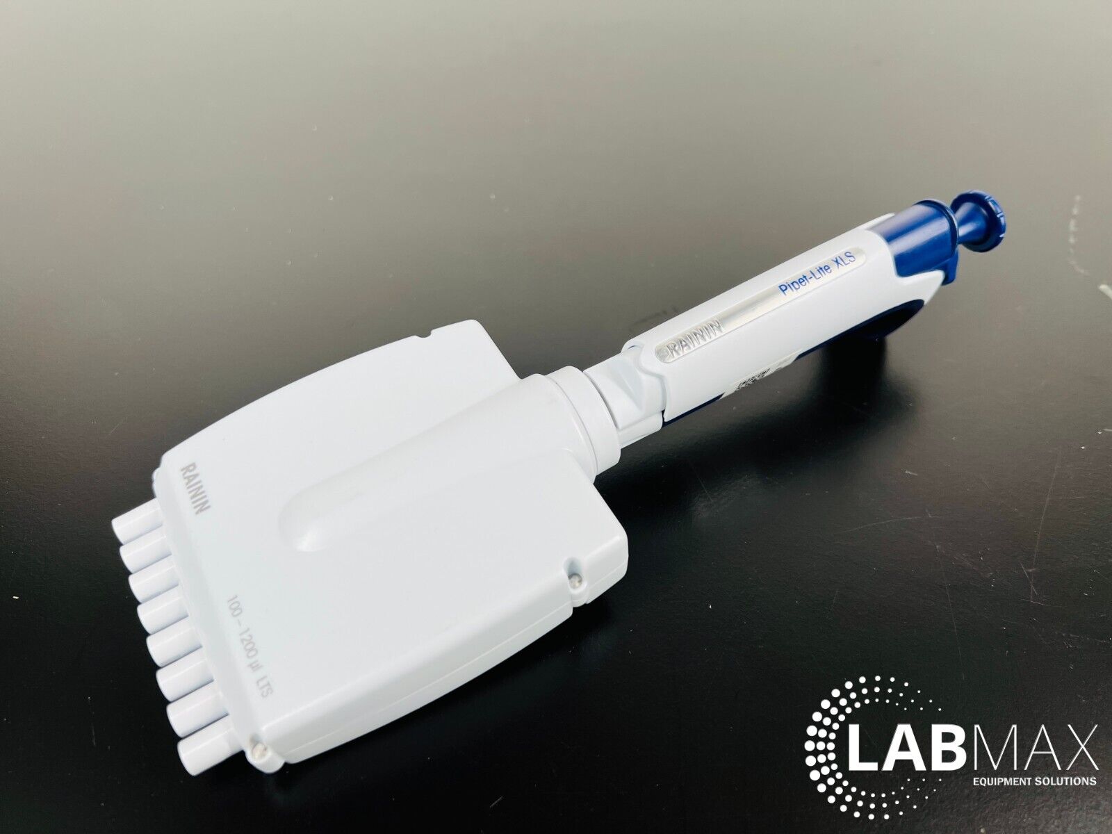 Used Rainin Pipet-Lite XLS L-1200 / 100-1200uL / 8-Channel Pipette with WARRANTY