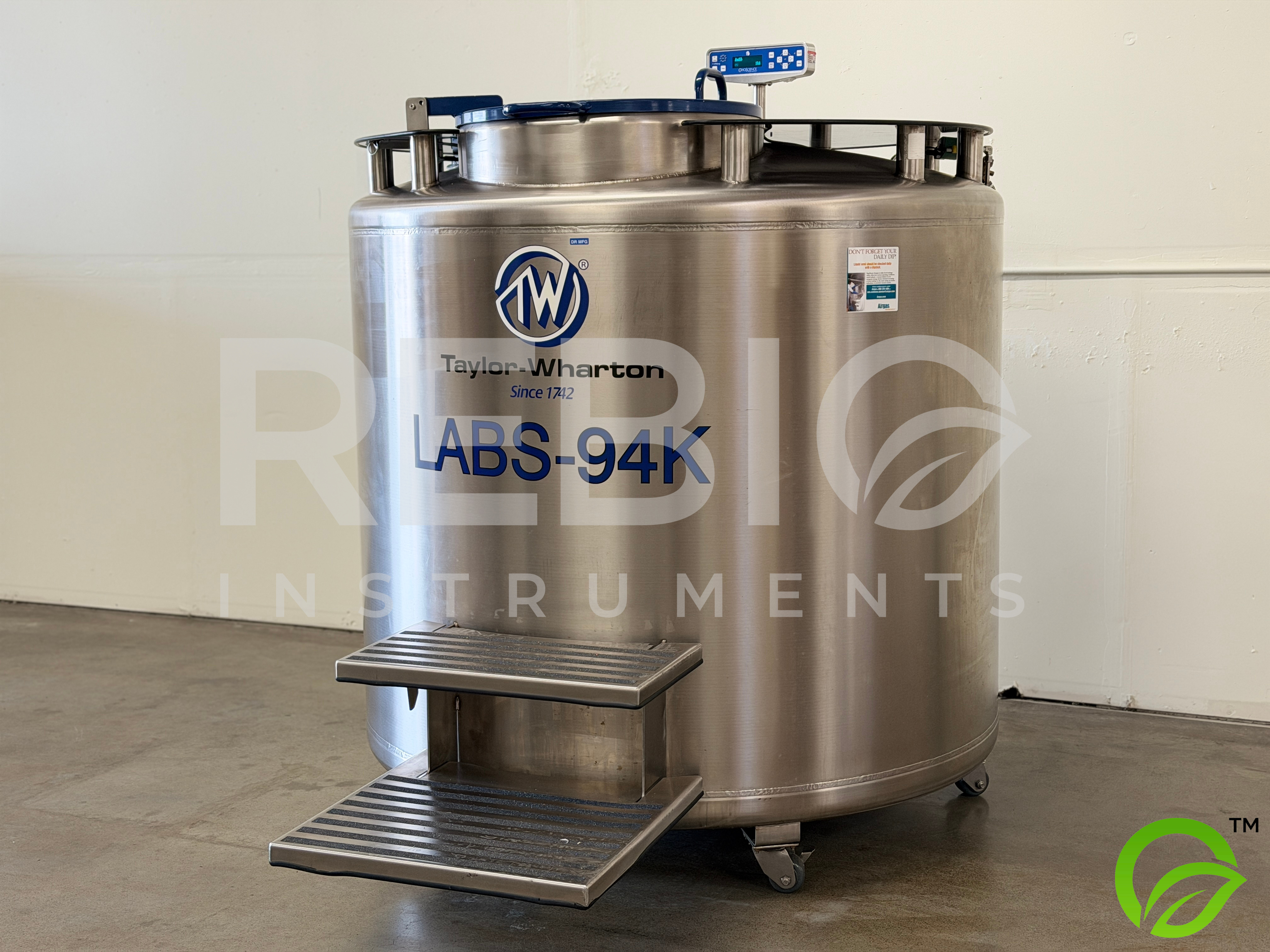Used Taylor‑Wharton LABS‑94K Cryogenic Freezer