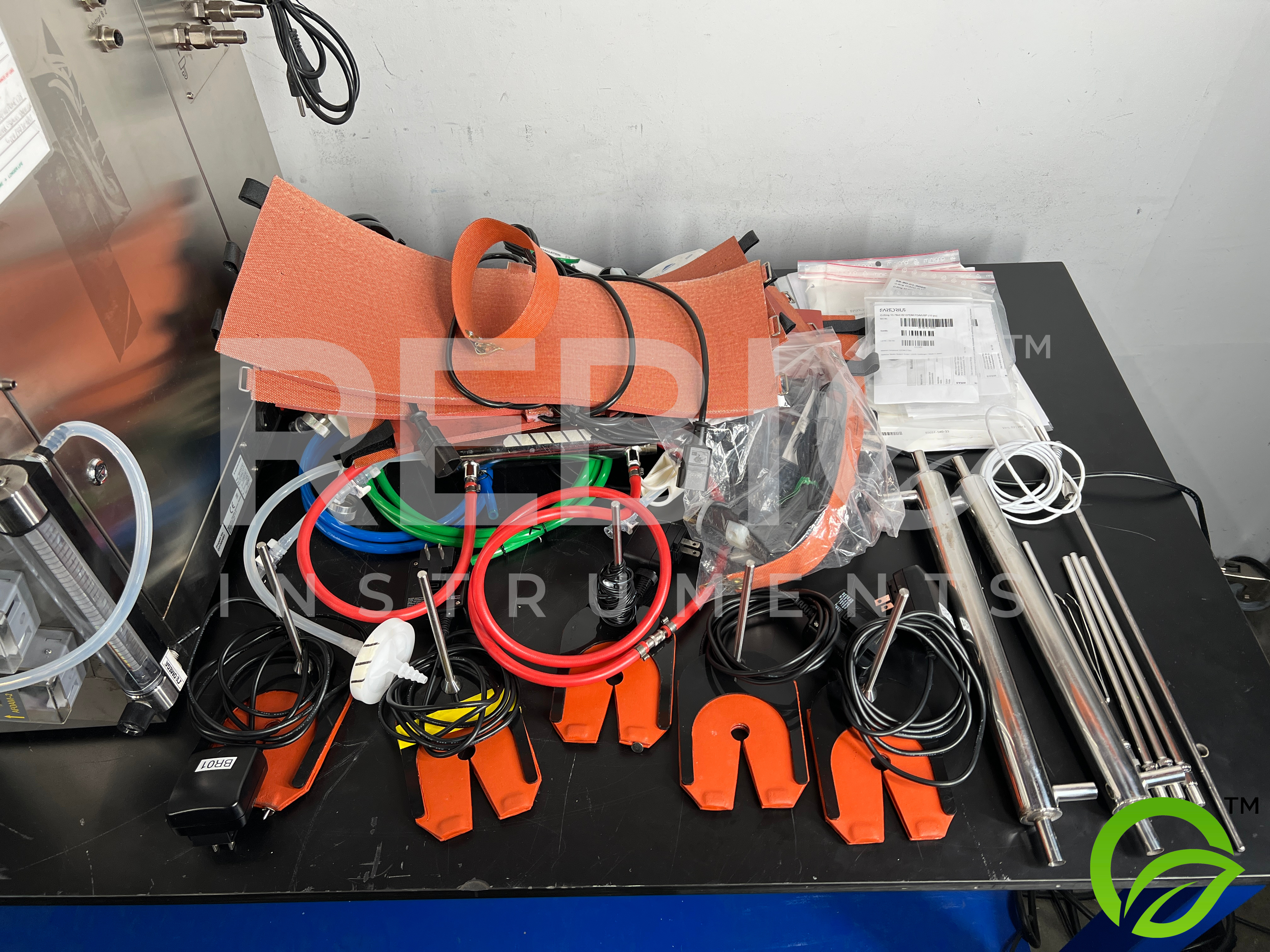 Used Sartorius Biostat B-Plus 8843415 Benchtop Bioreactor with Accessories