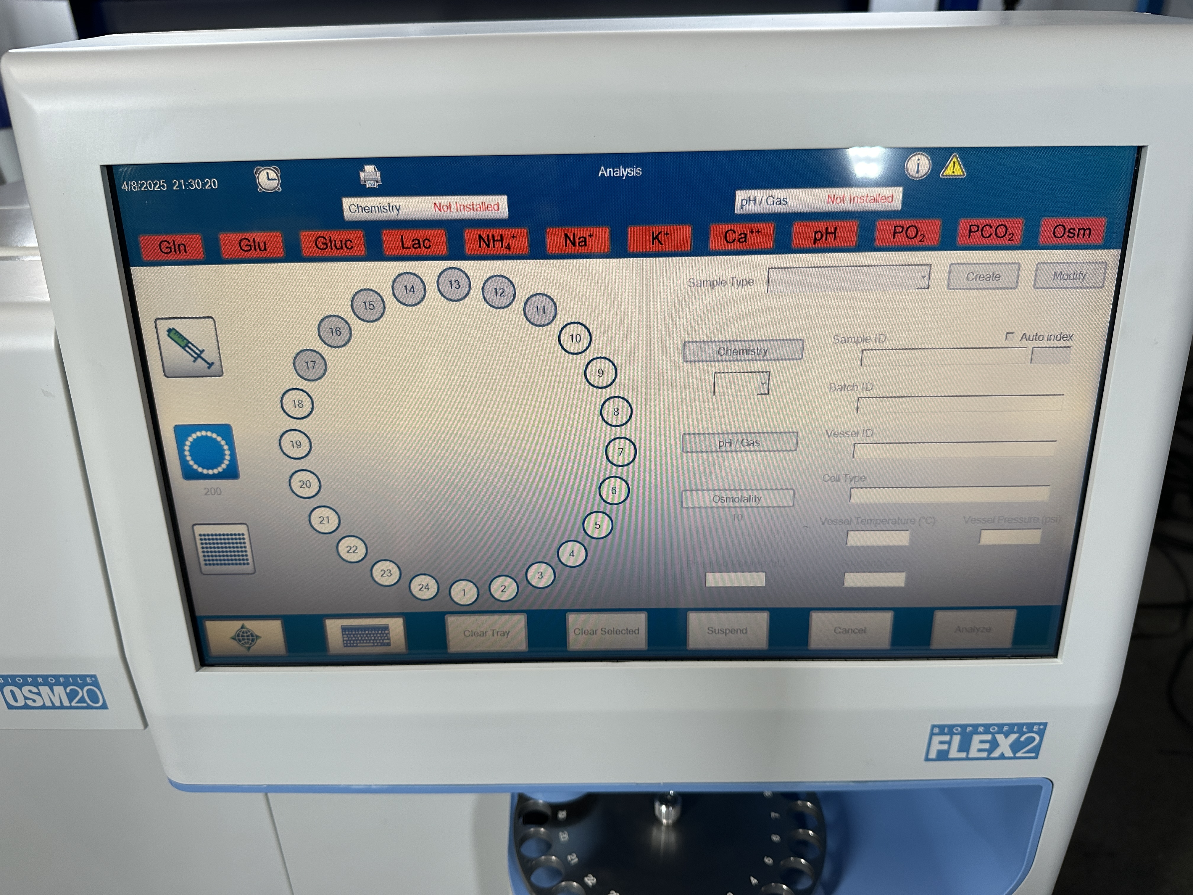Used Nova Biomedical BioProfile FLEX2 Automated Cell Culture Analyzer