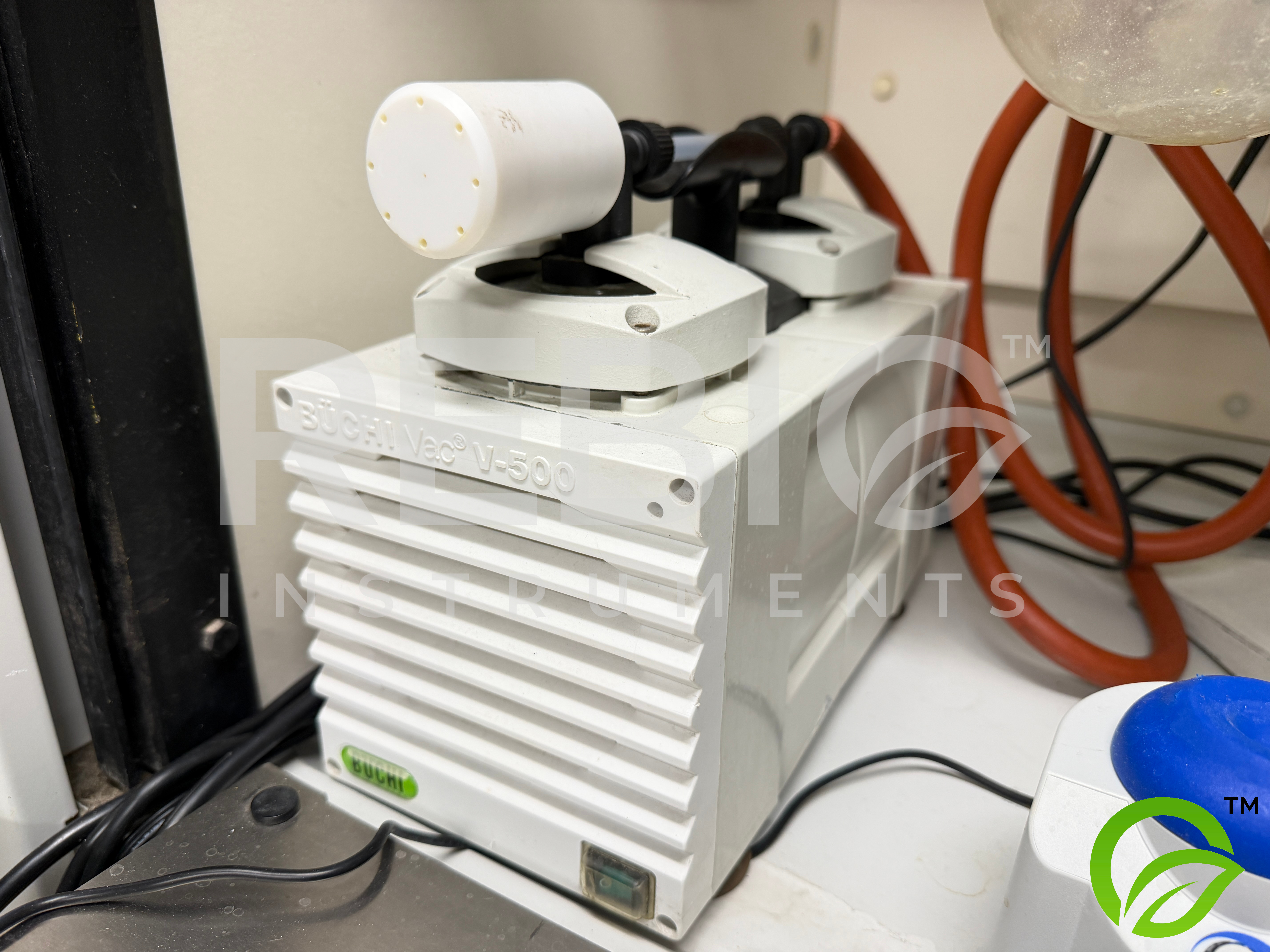 Used Buchi Rotavapor R-200 + V-500 Vacuum Pump