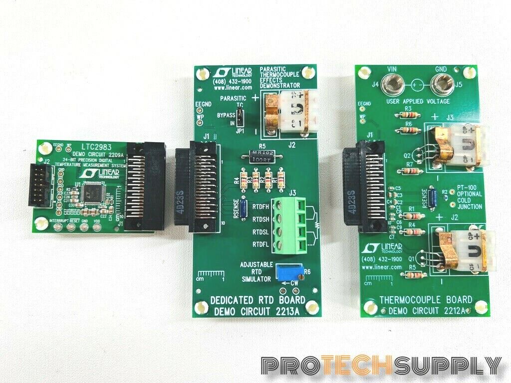 Linear Demo Circuit board 2209A 2214A 2213A 2212A RTD Thermocoupler Thermistor