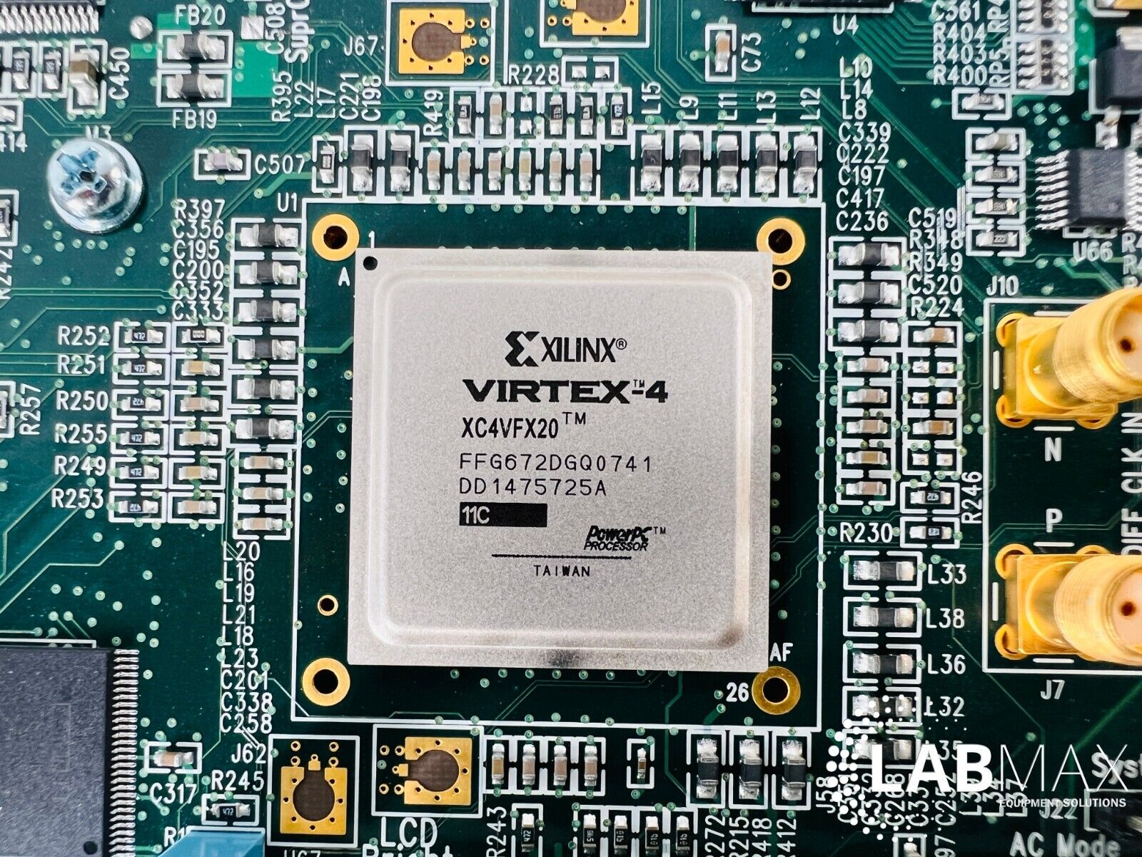 Used Xilinx Virtex-4 FX20 Evaluation Platform ML405 with WARRANTY