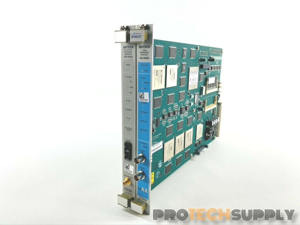 Used Spirent - Adtech AX/4000 1Gbps Generator/Analyzer 401400+400305 with WARRANTY