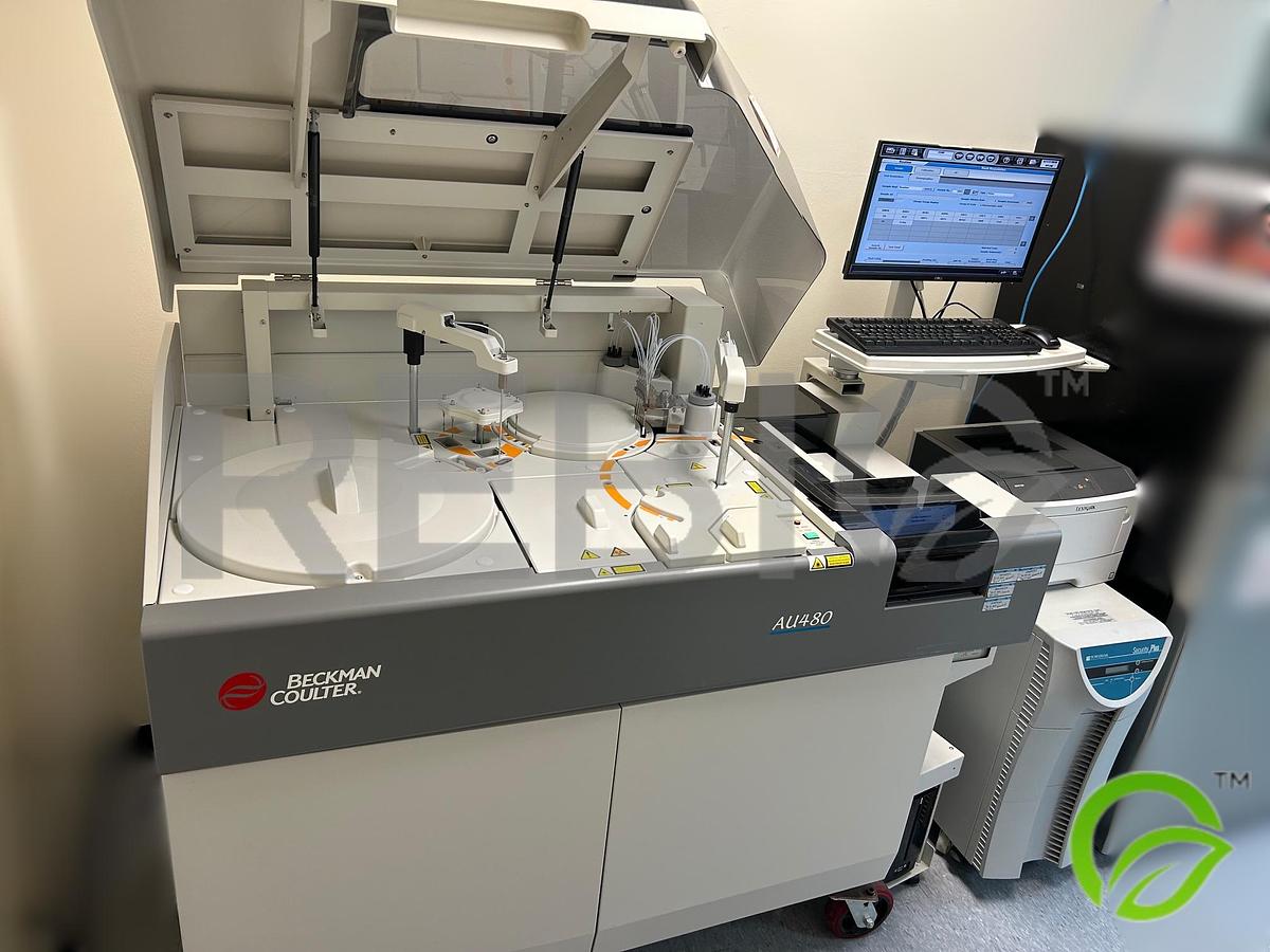 Used Beckman Coulter AU480 Chemistry Analyzer