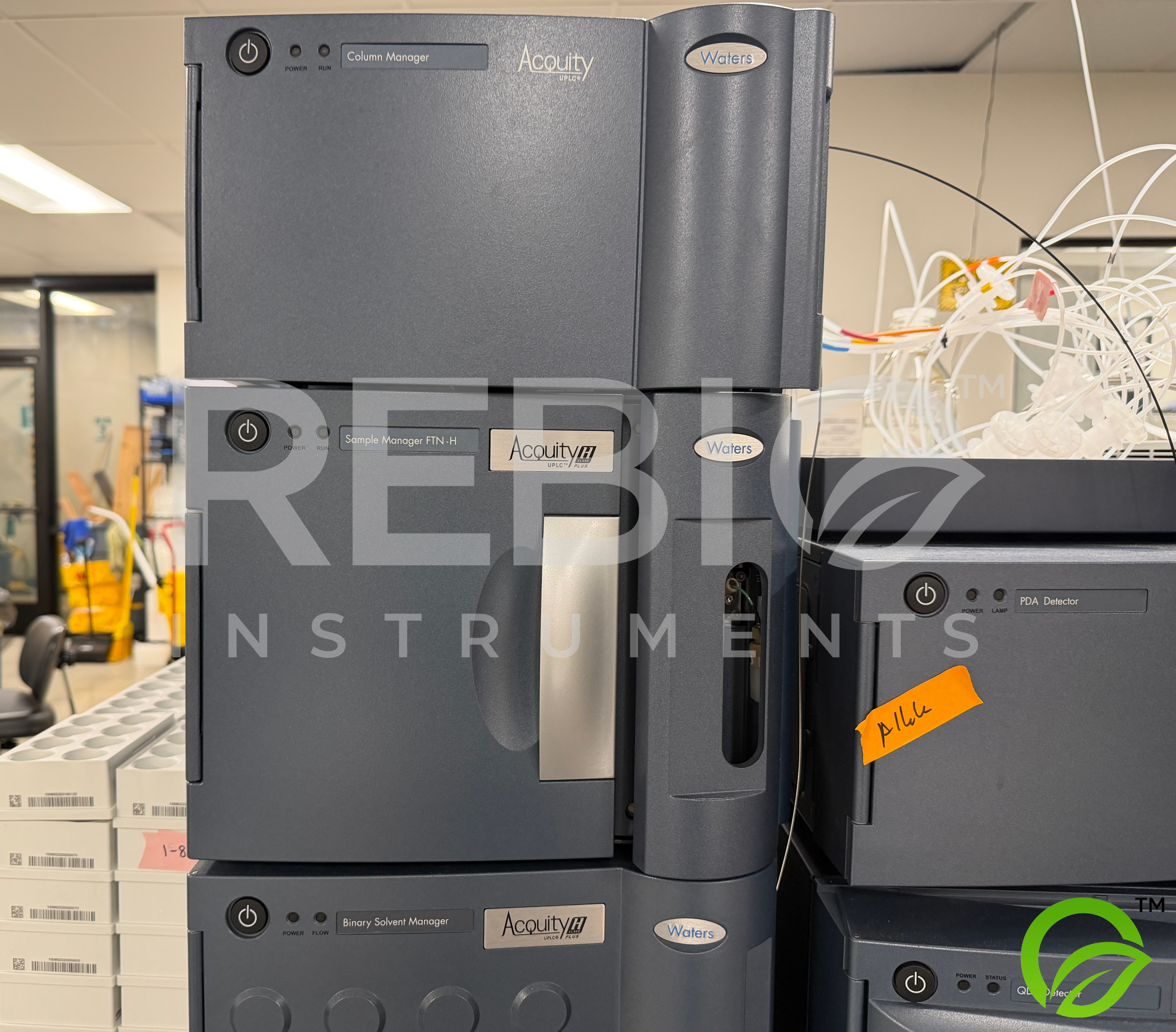 Used Waters AutoPurification System + ACQUITY UPLC H-Class PLUS w/QDa, PDA, FractionLynx, Nitrogen Generators – Complete LC-MS Purification Suite