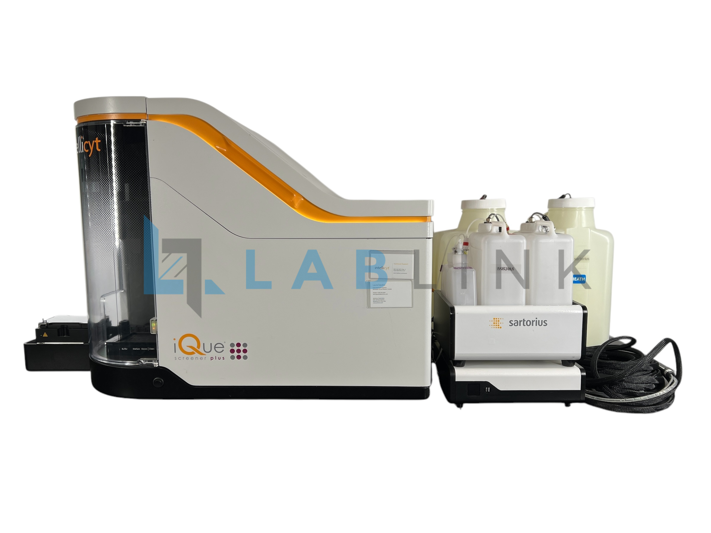 Used  Intellicyt iQue Screener Flow Cytometer with Sartorius IntelliCyt Fluidics Station