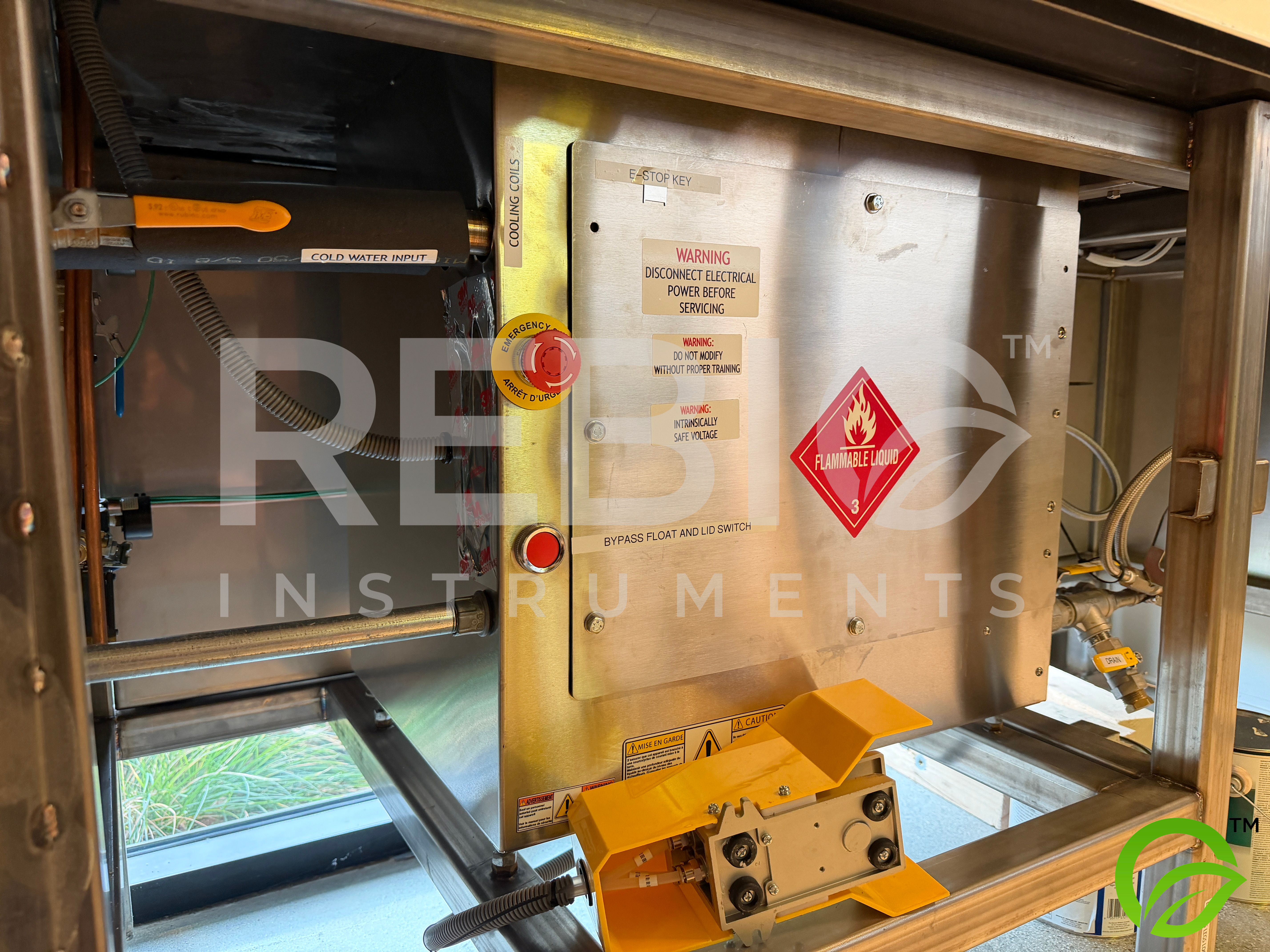 Used Spec Sciences Flammable Liquid Ultrasonic Cleaner Hood Model BT-130