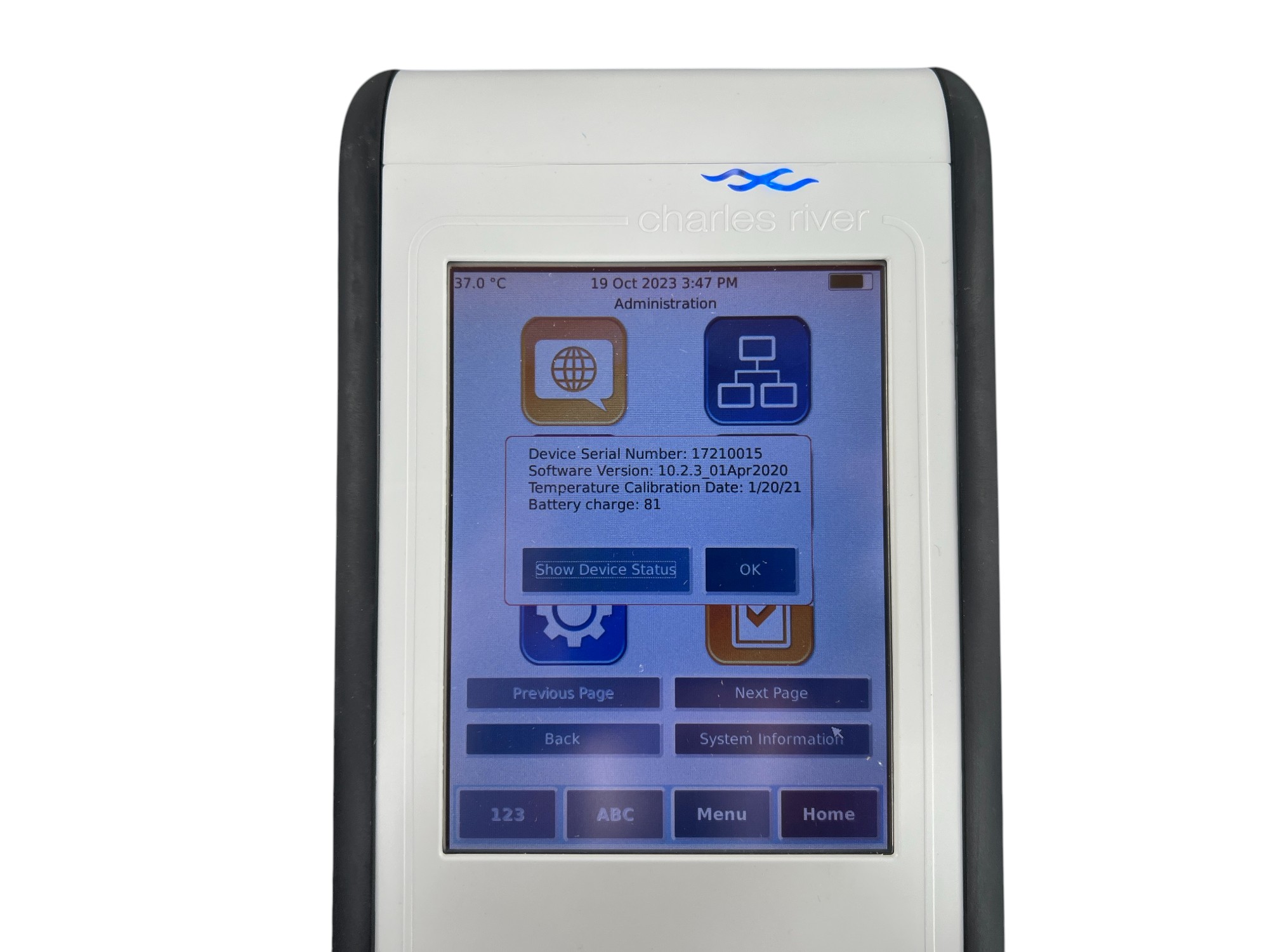 Used Charles River PTS150 Endosafe Nexgen-PTS