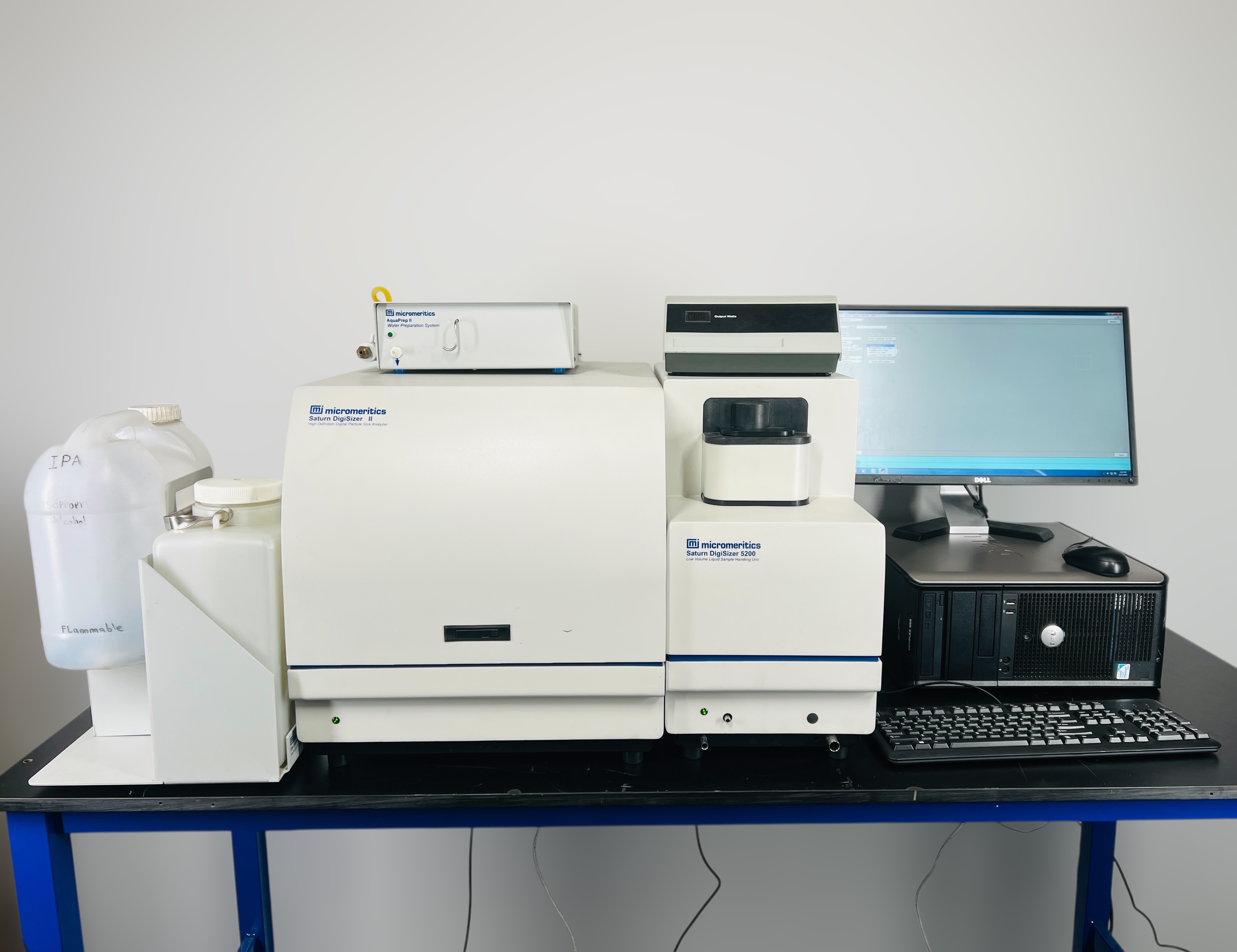 Used Micromeritics Saturn DigiSizer II Particle Size Analyzer