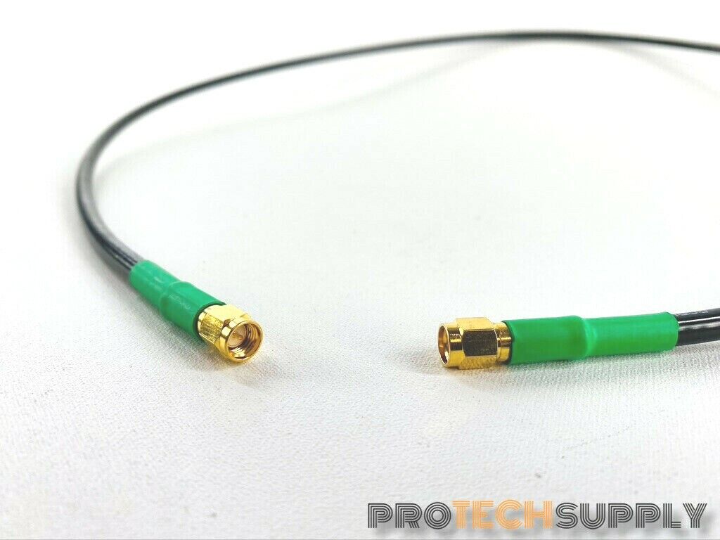 Used Fairview FMCA1213LF-48 SMA Male (Plug) to SMA Male (Plug) Cable LMR-240 Coax