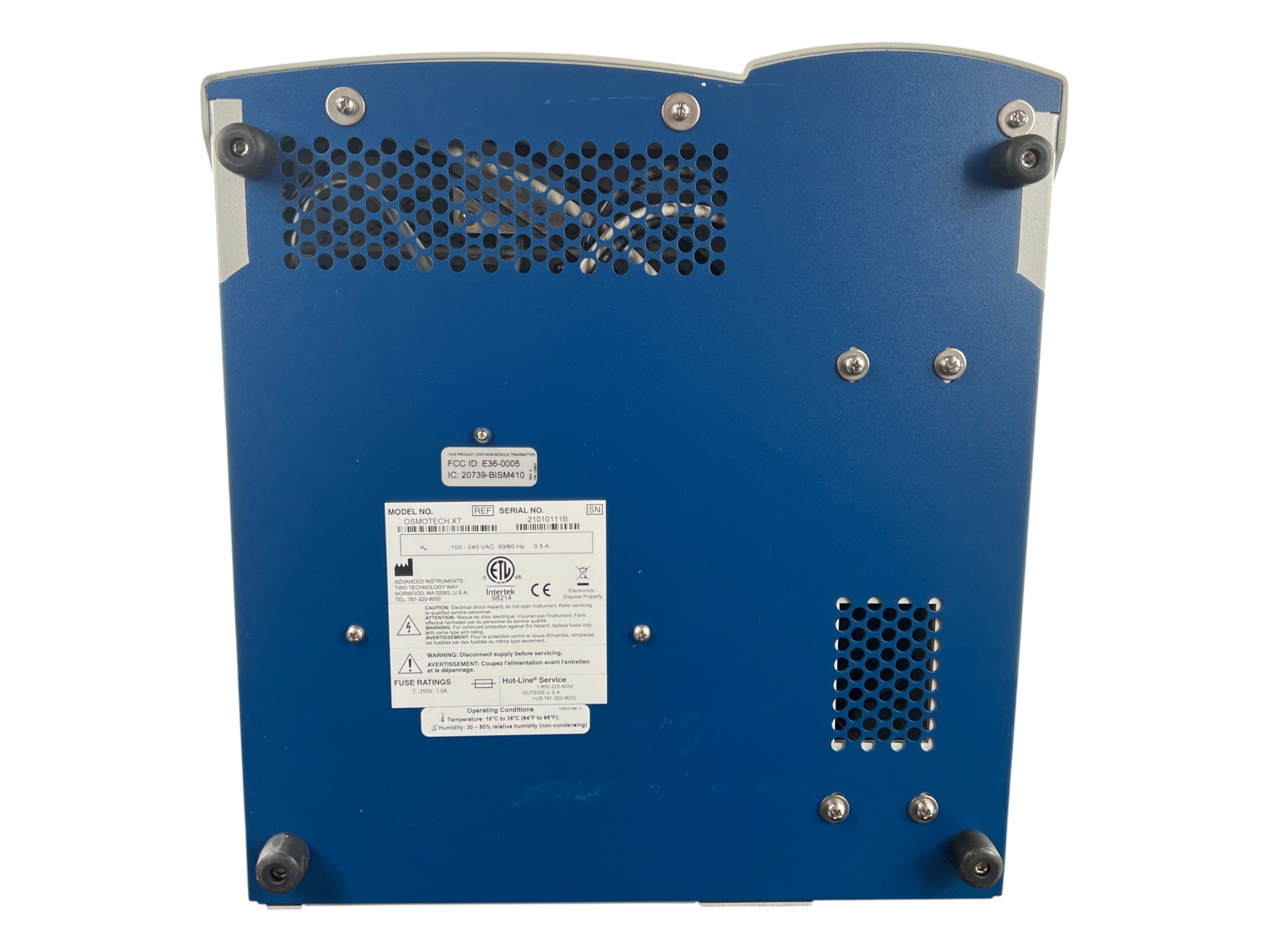 Used Advanced Instruments OsmoTECH XT Single-Sample Micro-Osmometer