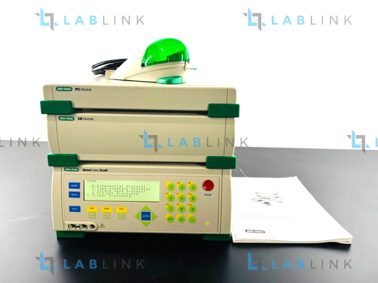 Used Bio-Rad GenePulser Xcell PC + CE Modules & ShockPod with WARRANTY