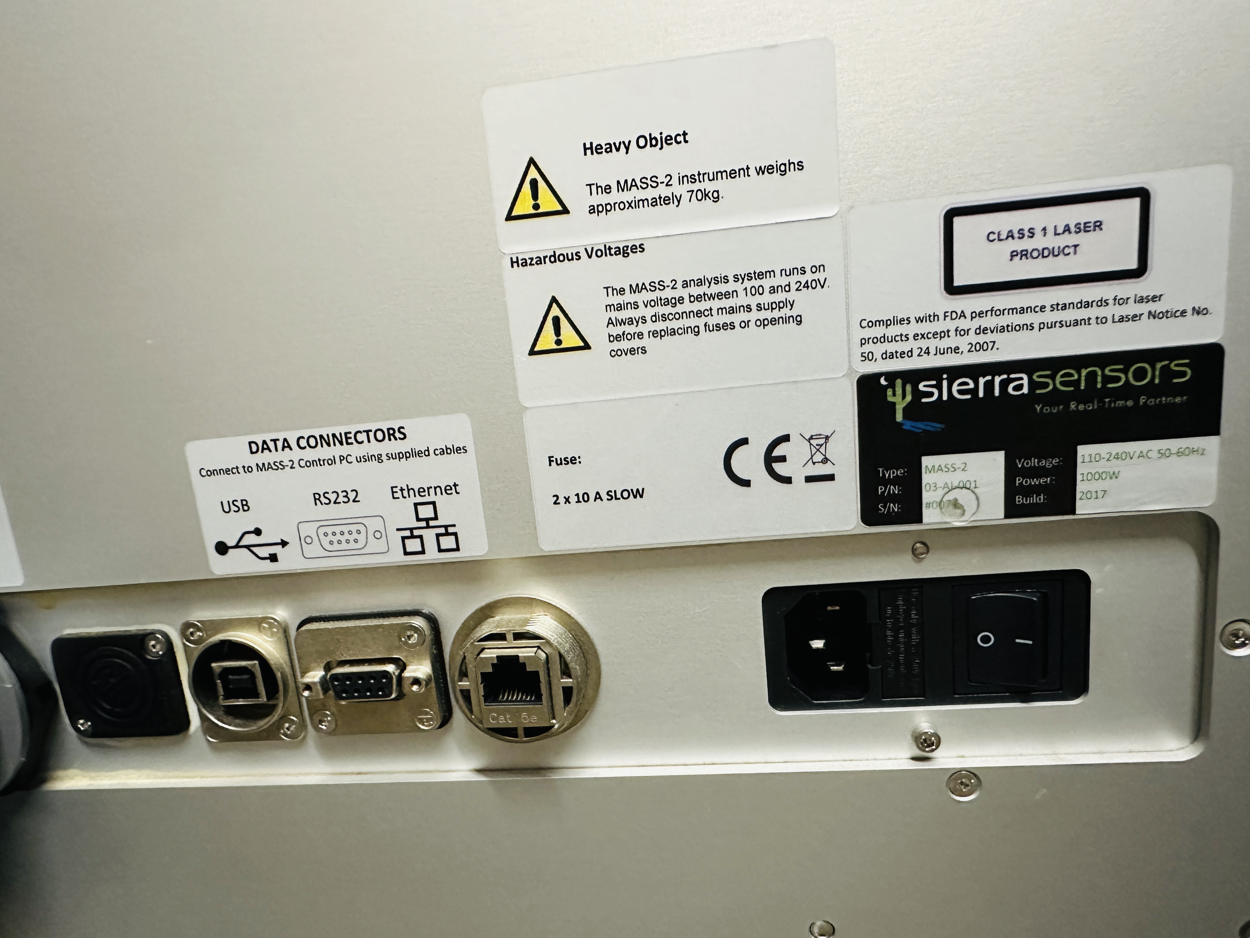 Used Bruker Sierra Sensors MASS-2 SPR System