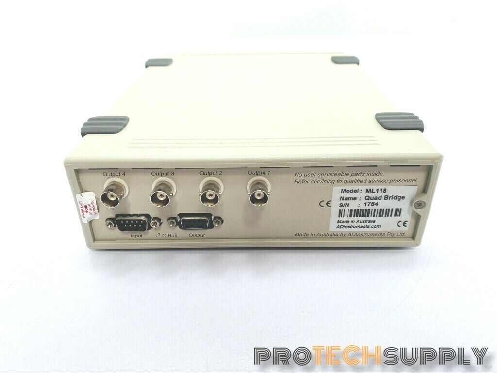 Used ADInstruments ML118 Multi-Channel Non-Isolated Bridge Amplifier with WARRANTY