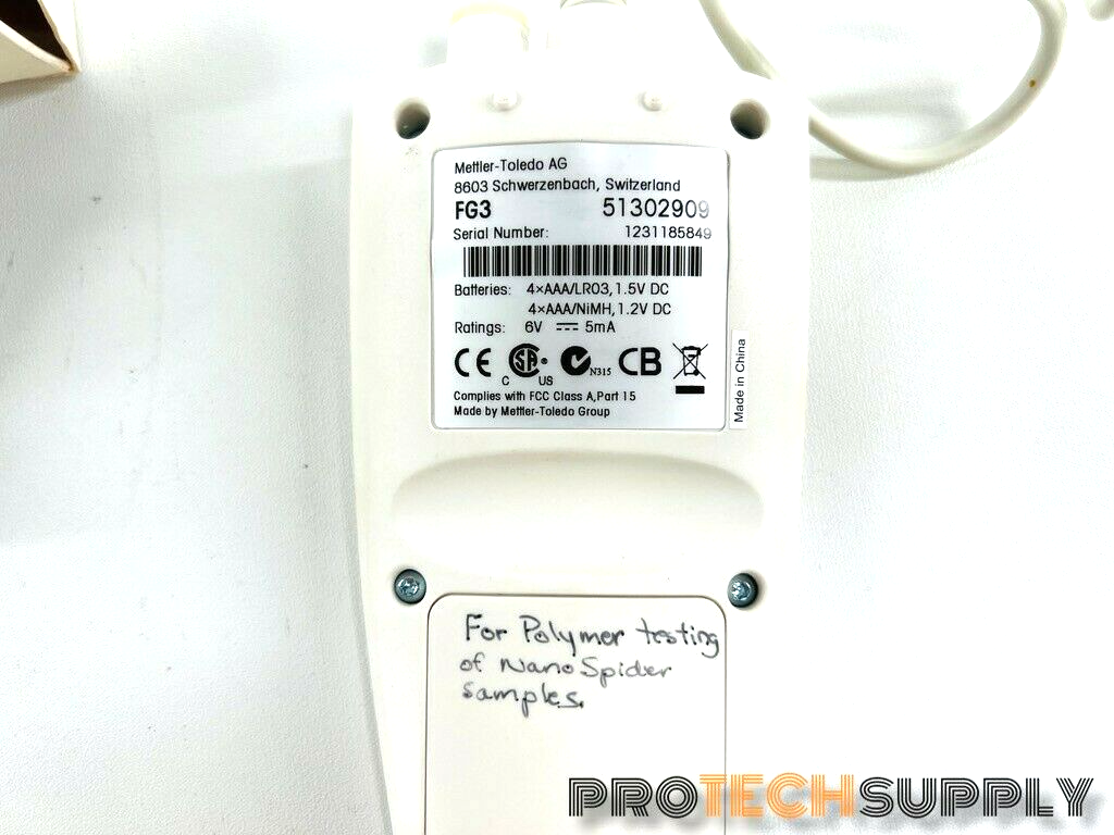 Used Mettler Toledo AG FiveGo F3 Conductivity FG3 & LE703 Electrode with WARRANTY