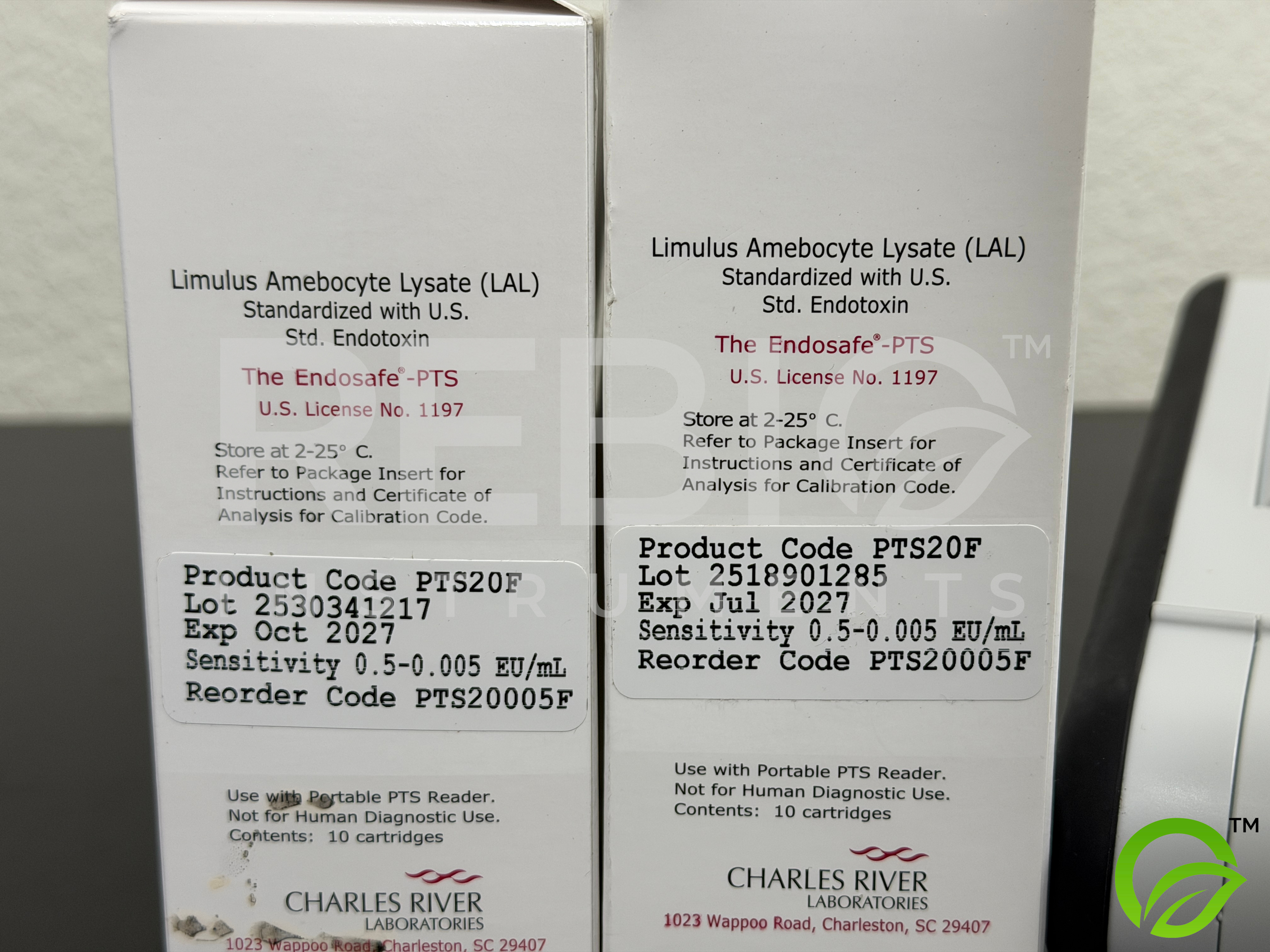 Used Charles River PTS150 Endosafe Nexgen-PTS Current Calibration 