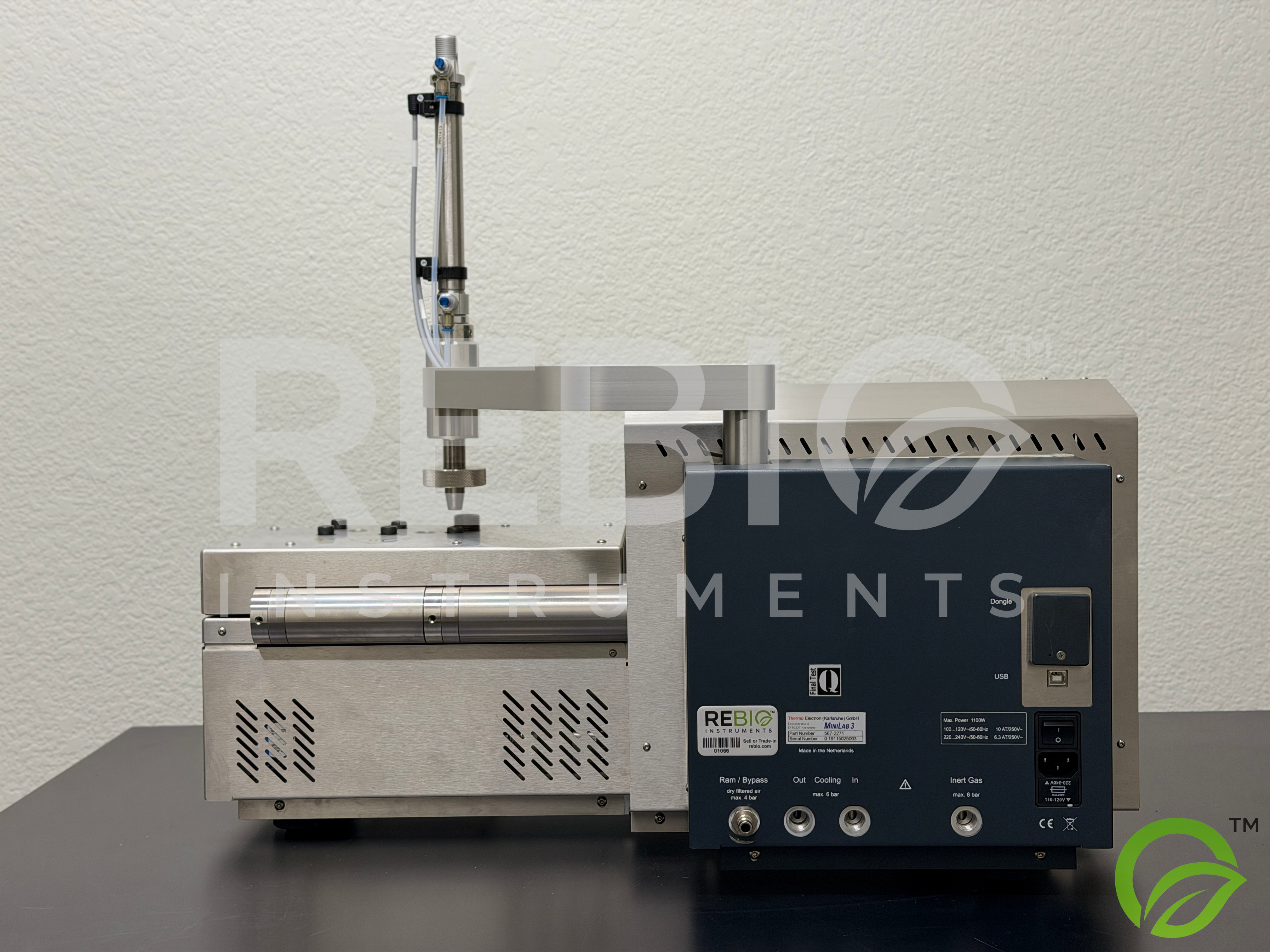 Used Thermo Scientific HAAKE MiniLab 3 Micro Compounder Twin Screw Extruder 567-2271