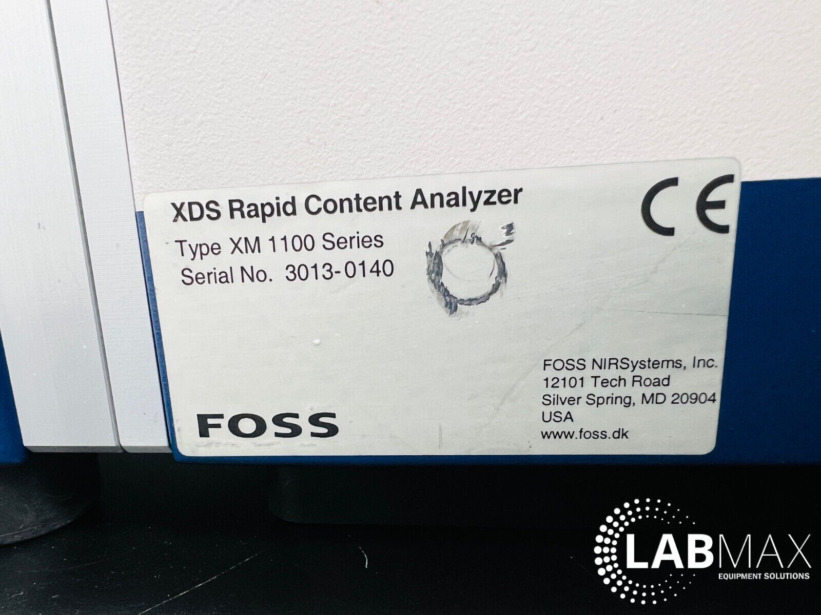 Used FOSS XDS Rapid Content Analyzer RCA Near-IR Spectrophotometer with WARRANTY