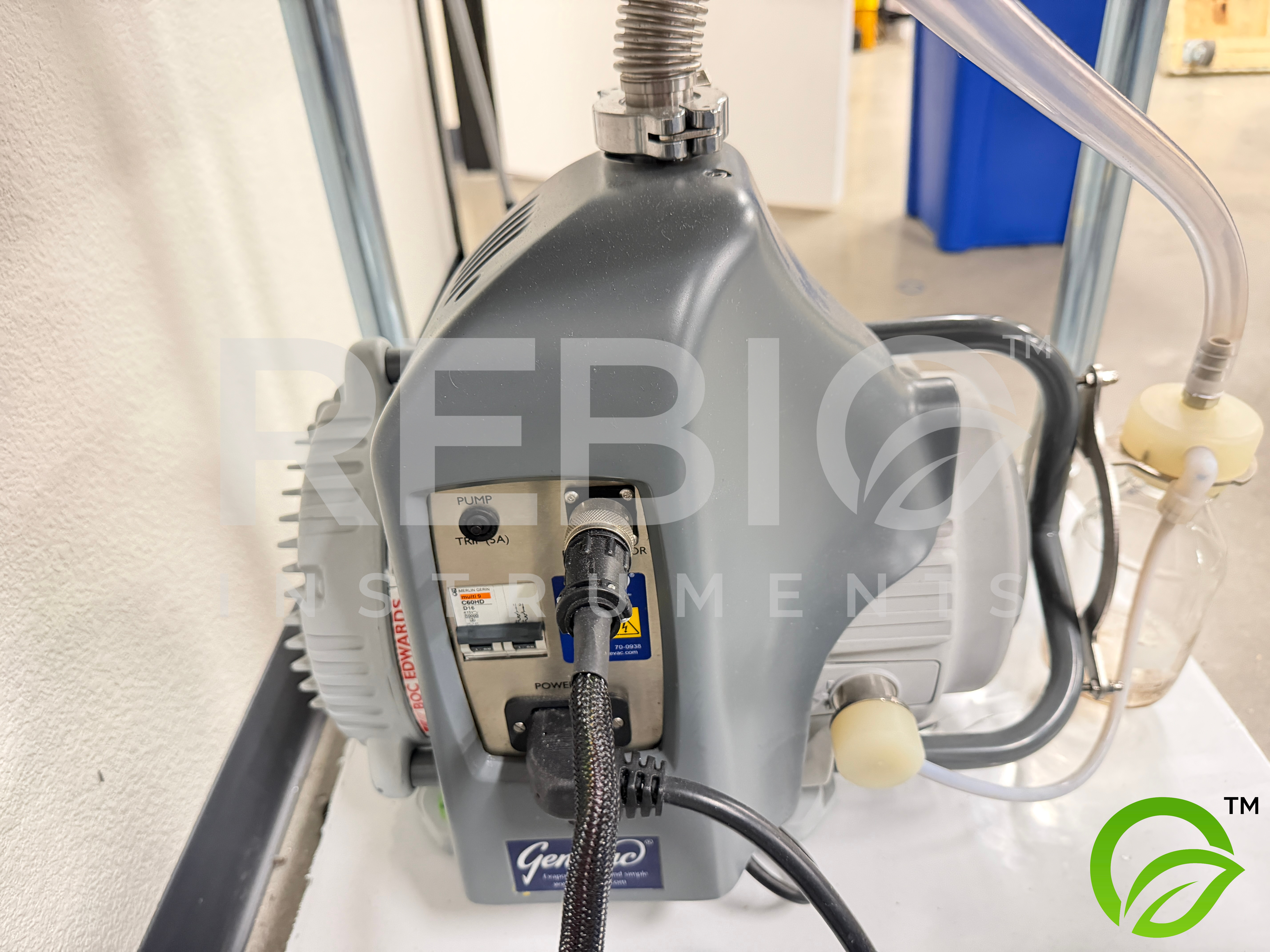 Used GeneVac HT-4X Centrifugal Vacuum Evaporator w/ Edwards XDS5 Vacuum Pump