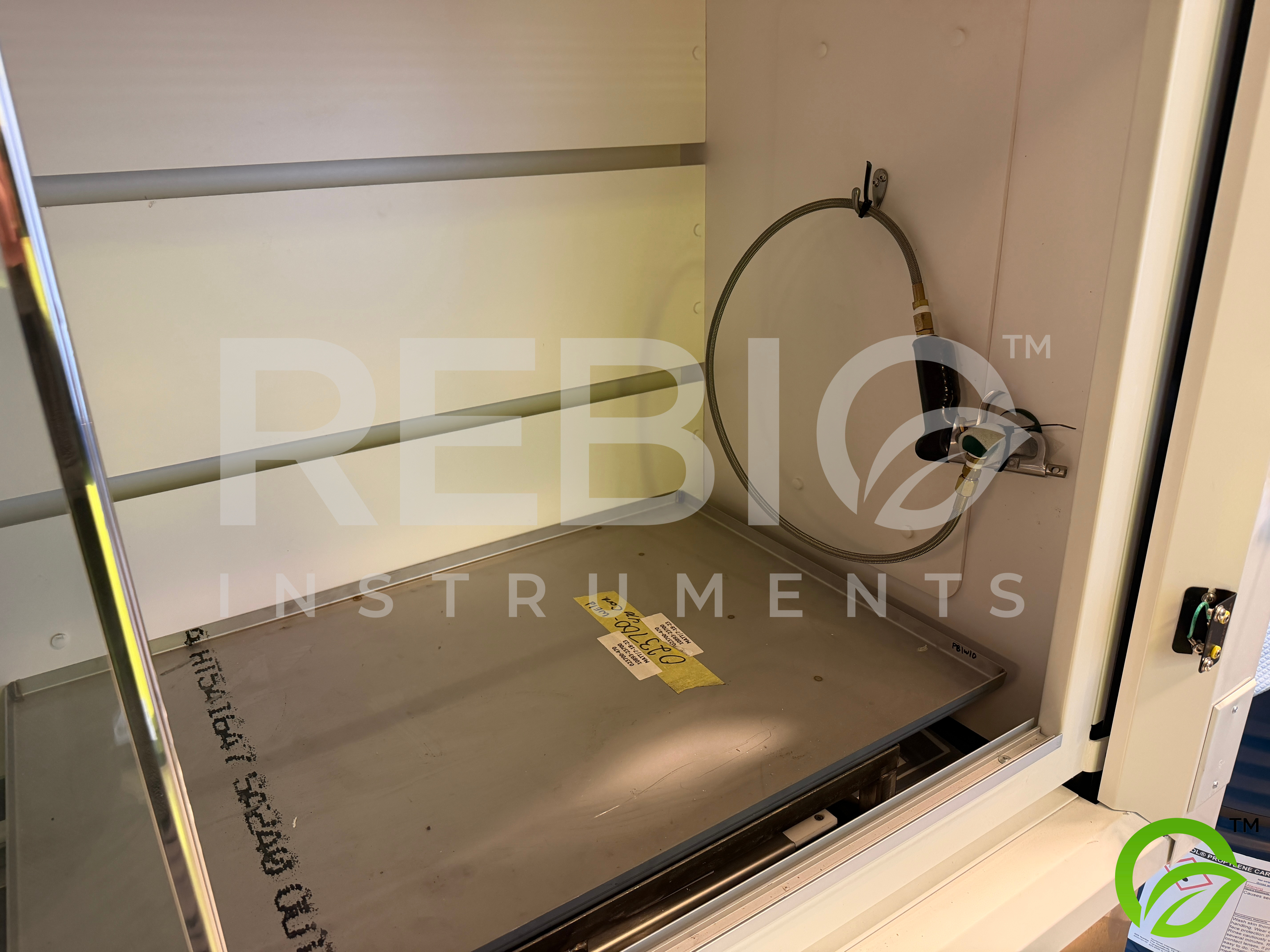 Used Spec Sciences Flammable Liquid Ultrasonic Cleaner Hood Model BT-130