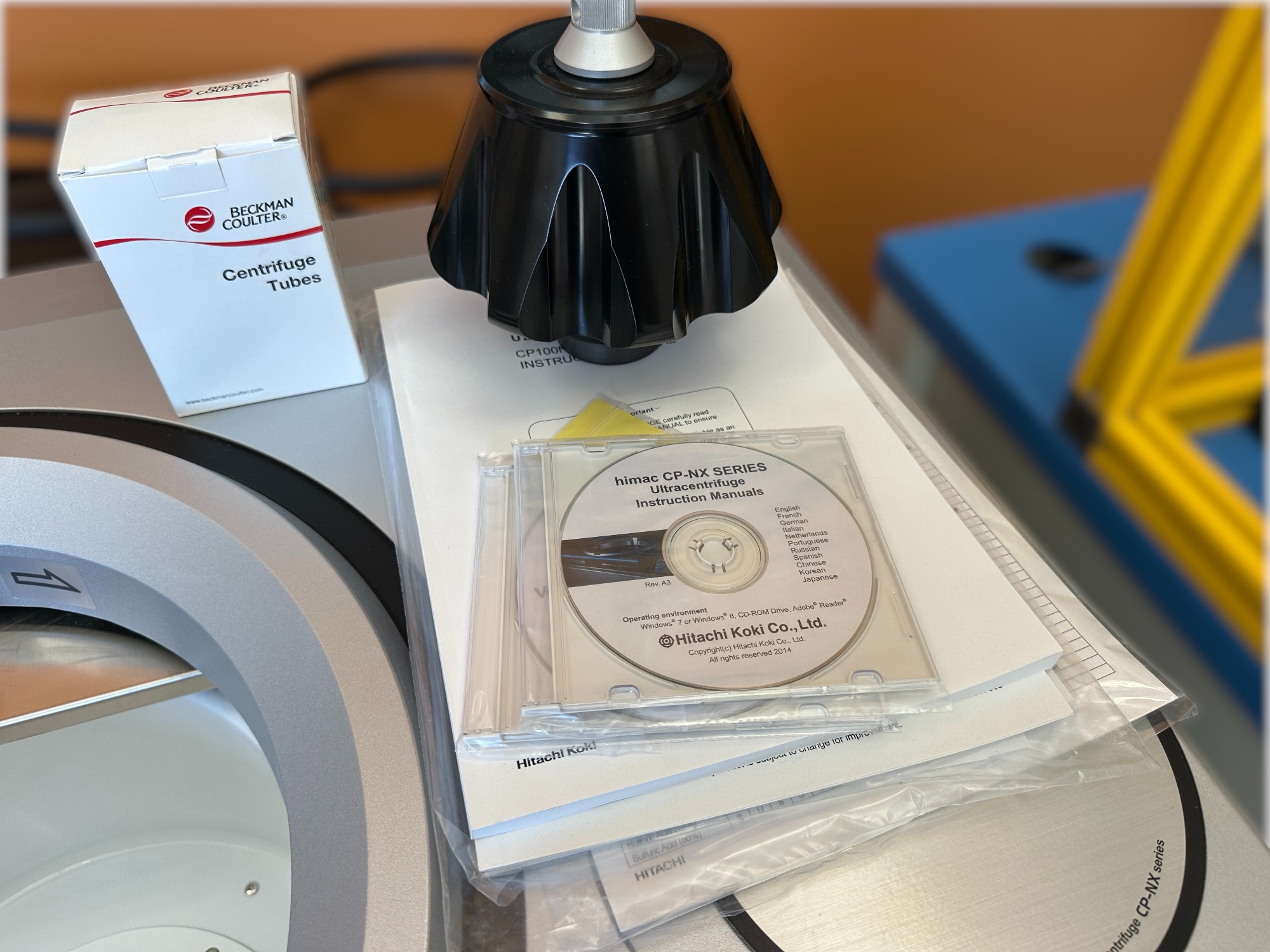 Used Hitachi CP100NX Ultracentrifuge with Accessories