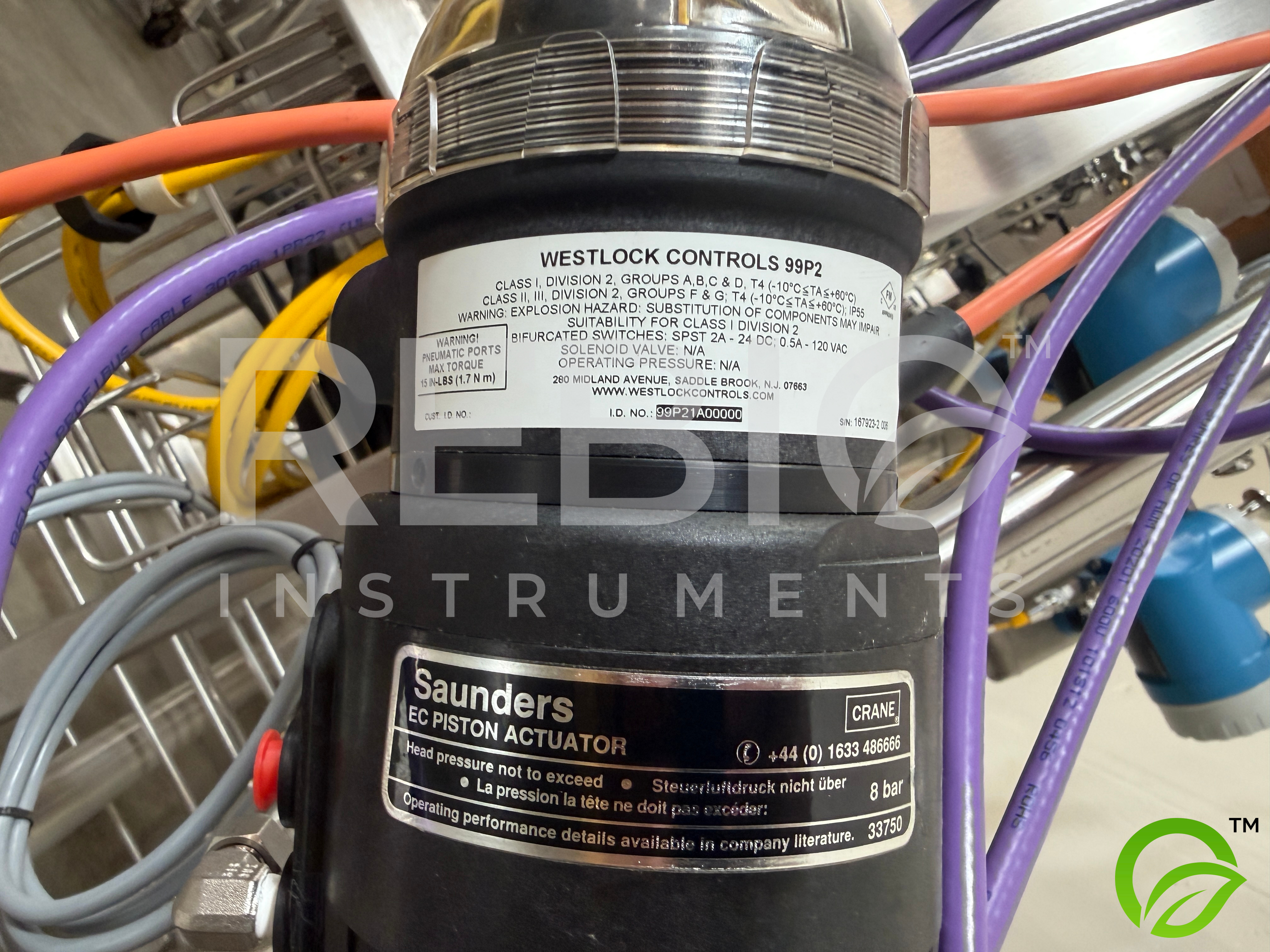 Used Allegheny Bradford 50L Stainless Buffer Break Tank Skid w/ Endress+Hauser Promass P, Rosemount Instruments — ASME U-Stamp, BPE-Compliant