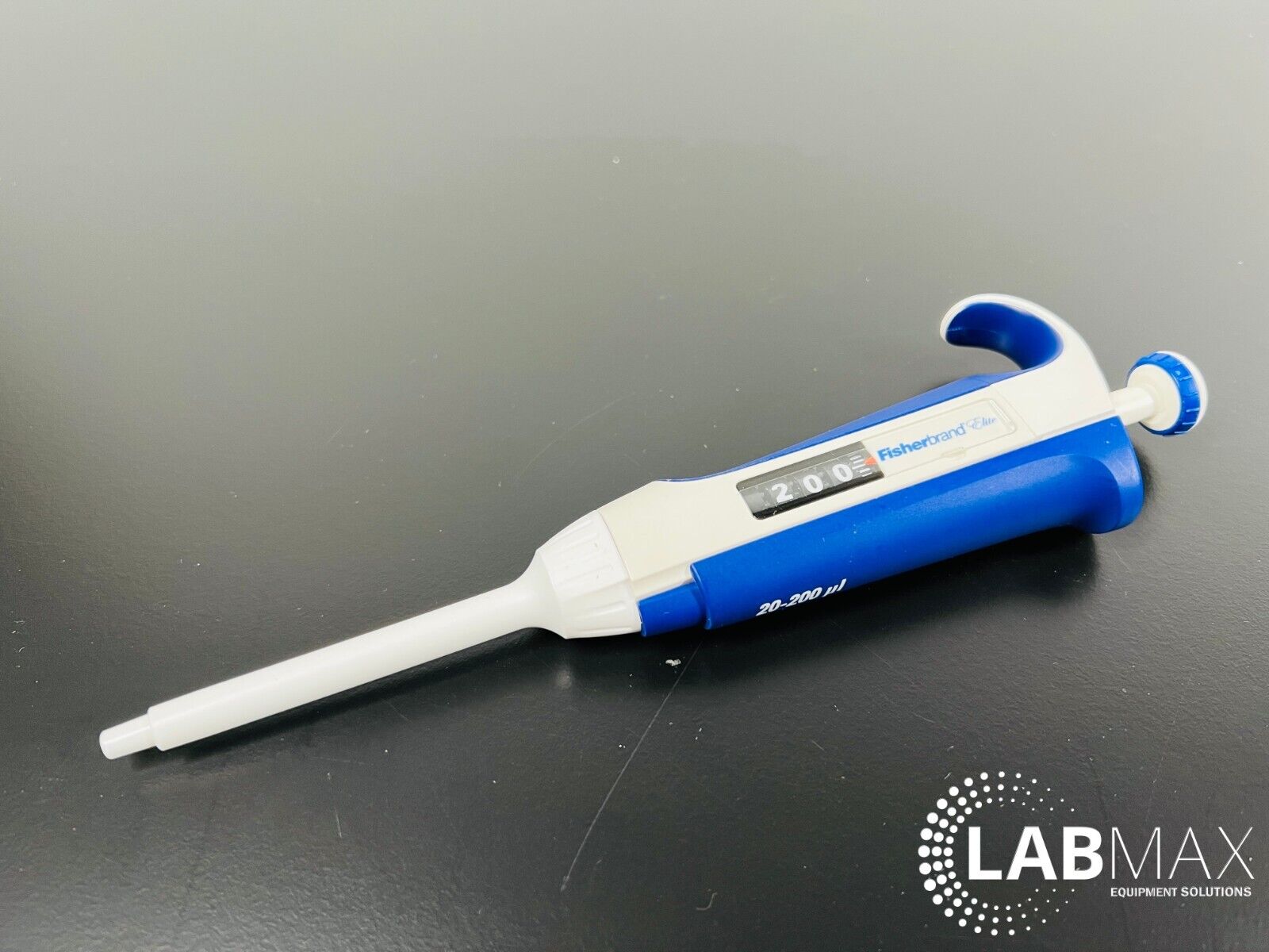 Used Fisherbrand Elite 20-200ul Single Channel Pipette Adjustable with WARRANTY