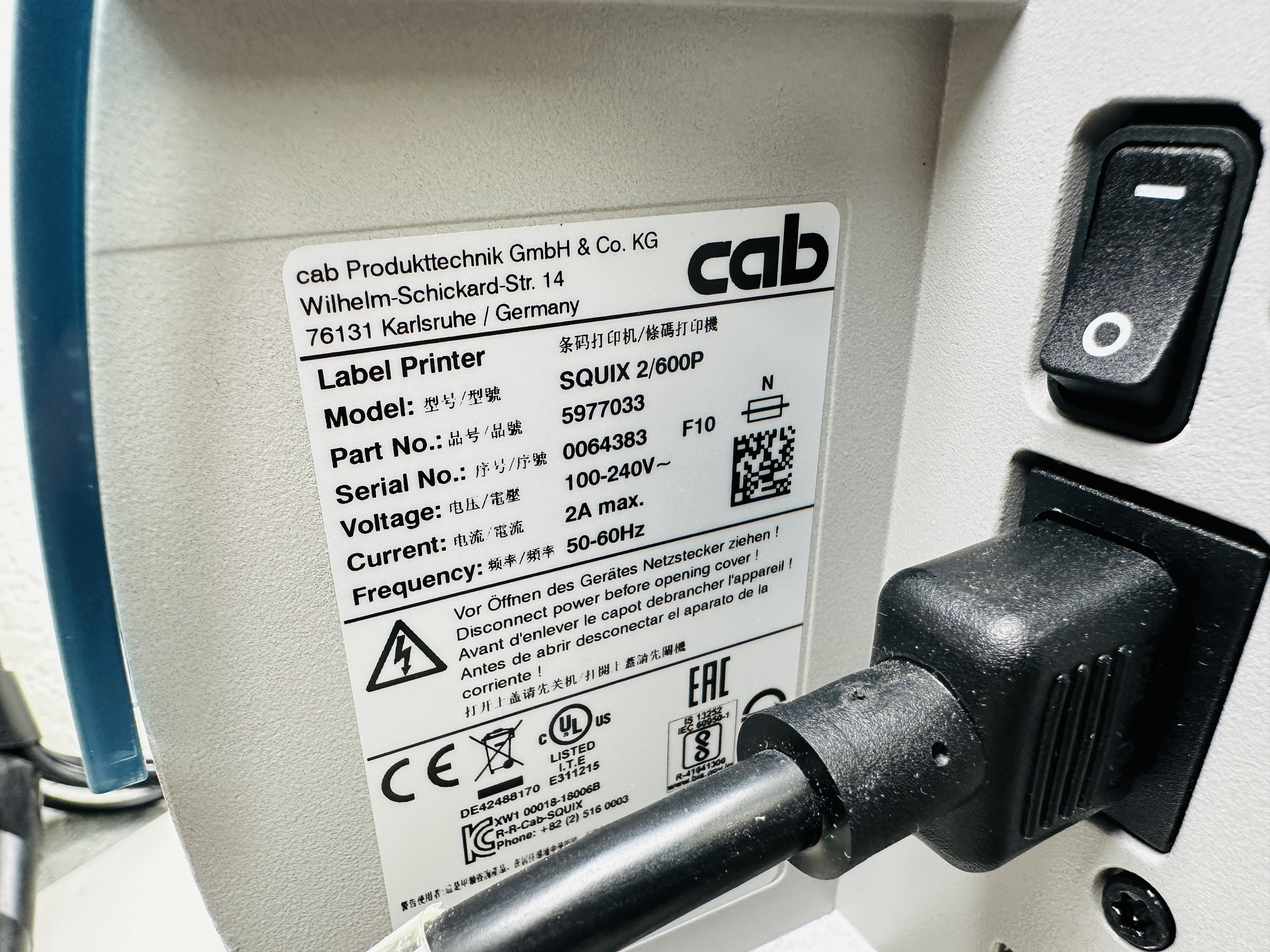 Used Agilent Microplate Labeler G5581A