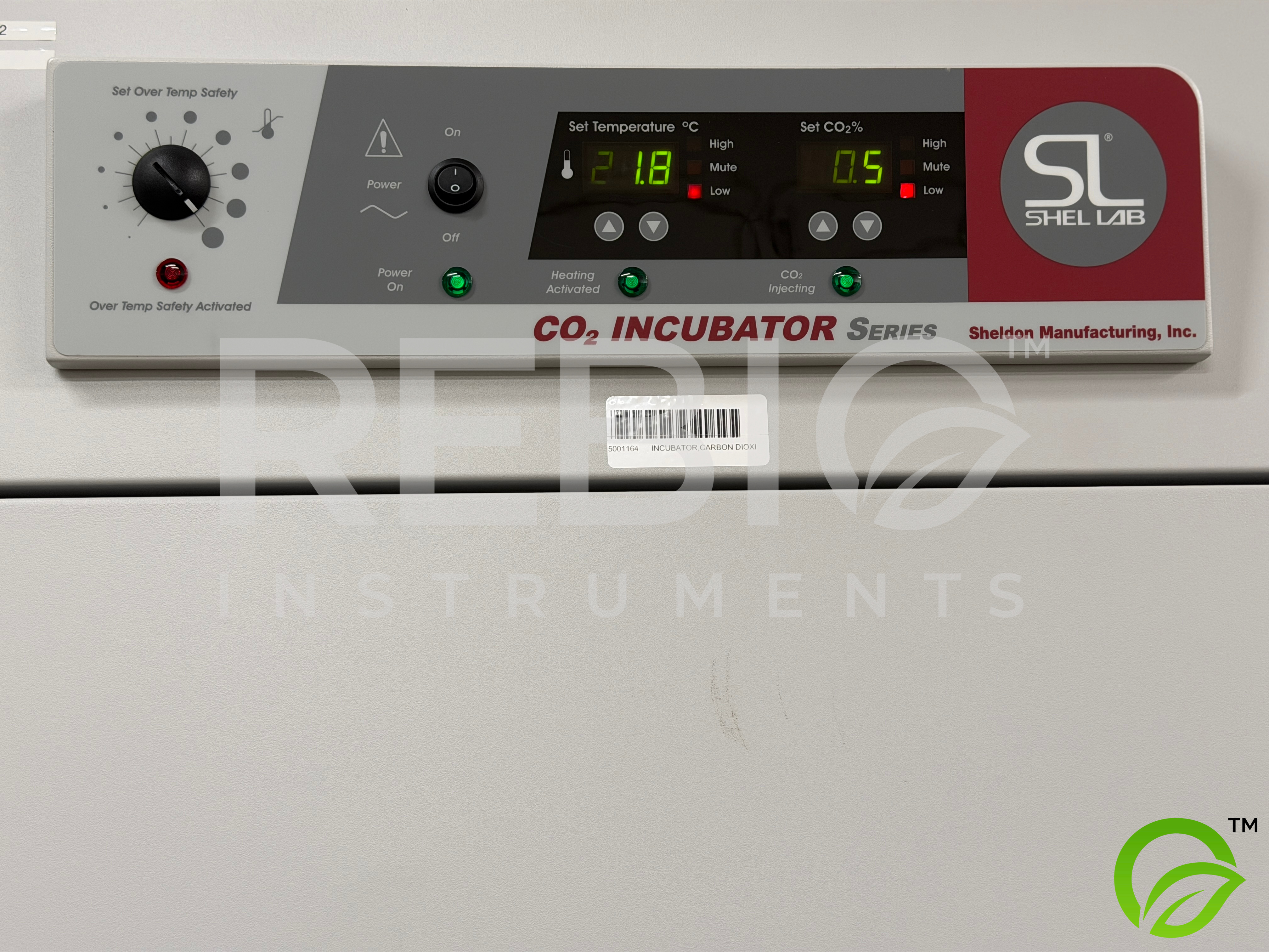 Used Shel Lab CO2 Incubator with SCI ERA Fixed Frame Cell Production Roller 