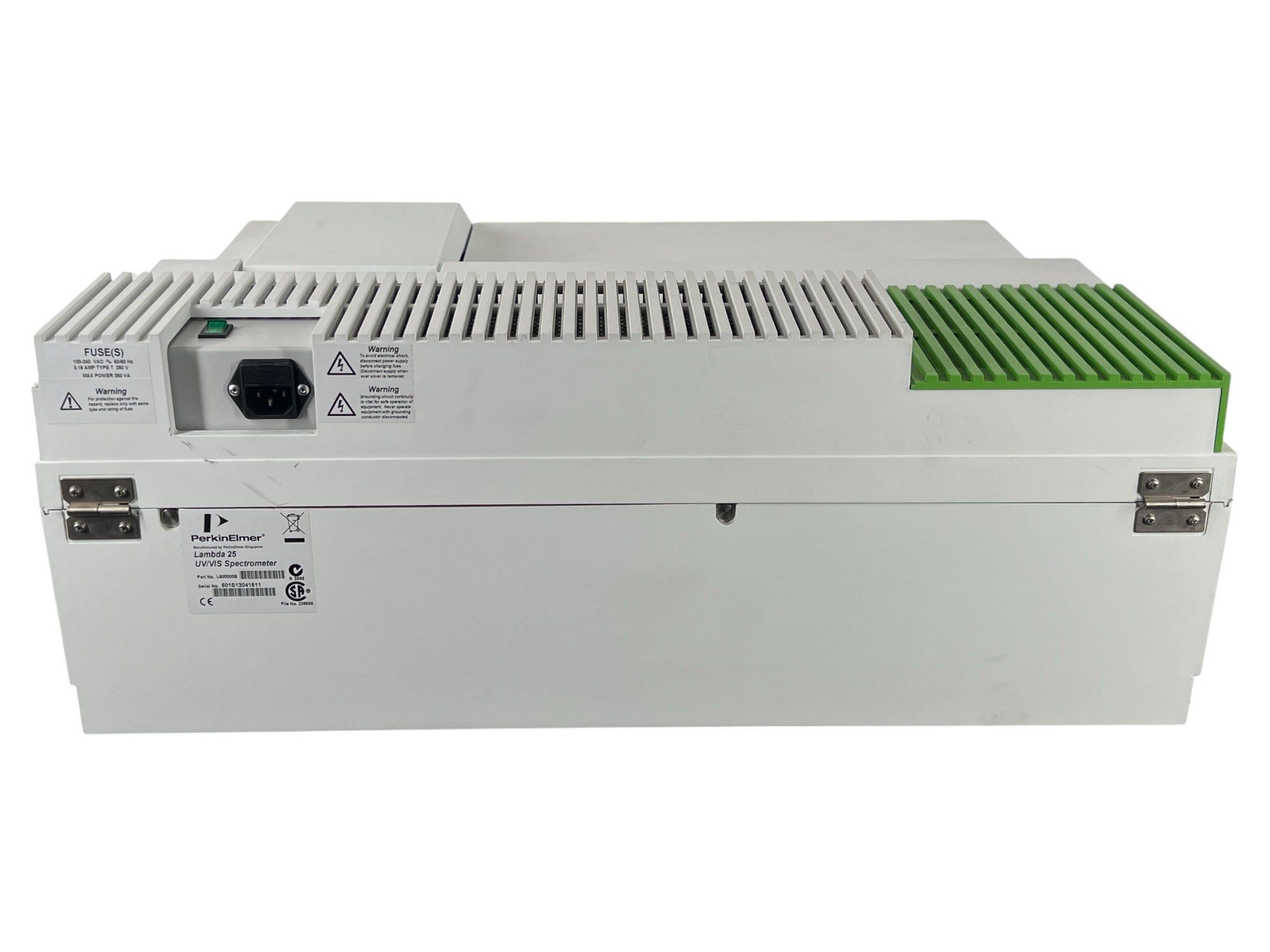 Used Perkin Elmer Lambda 25 UV/VIS Spectrometer