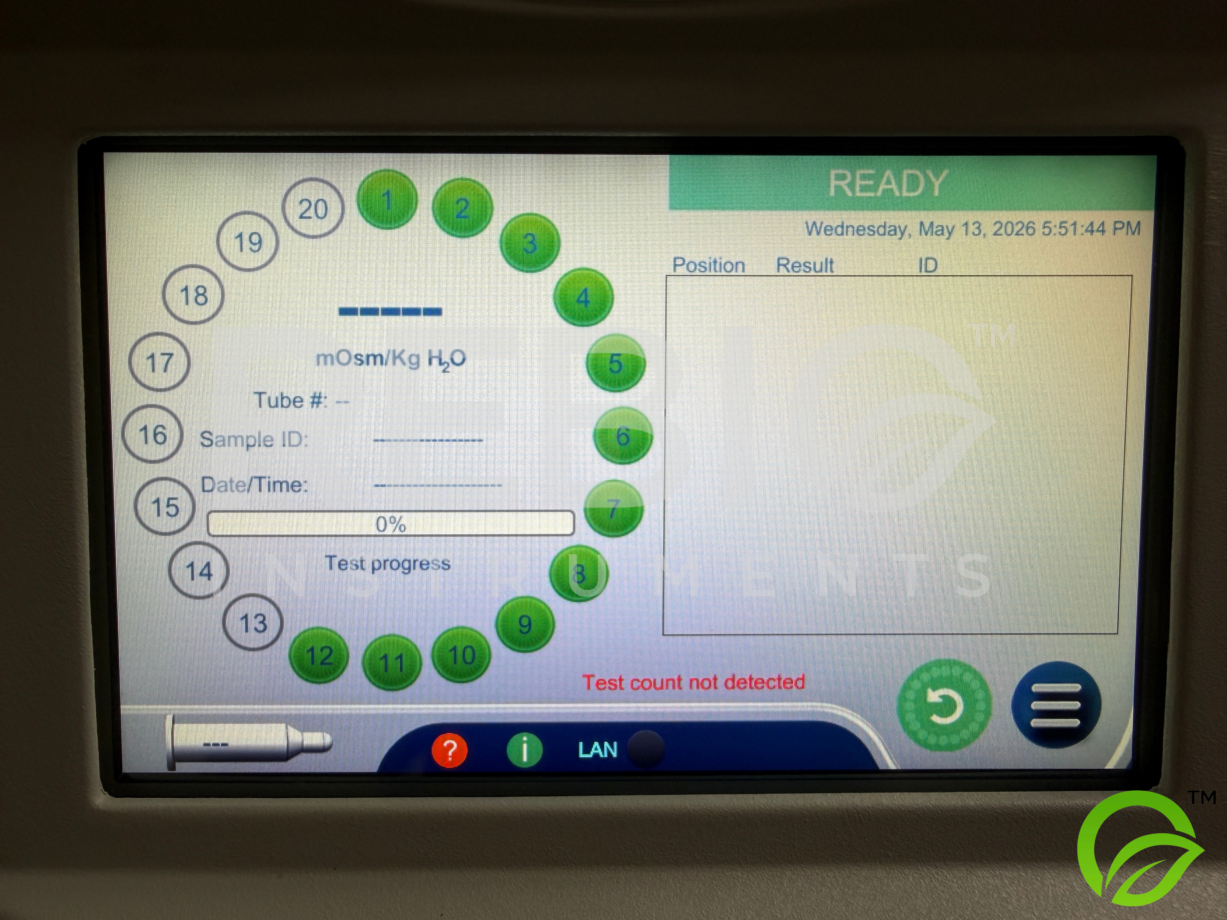Used Advanced Instruments OsmoTECH PRO Multi-Sample Micro-Osmometer with WARRANTY