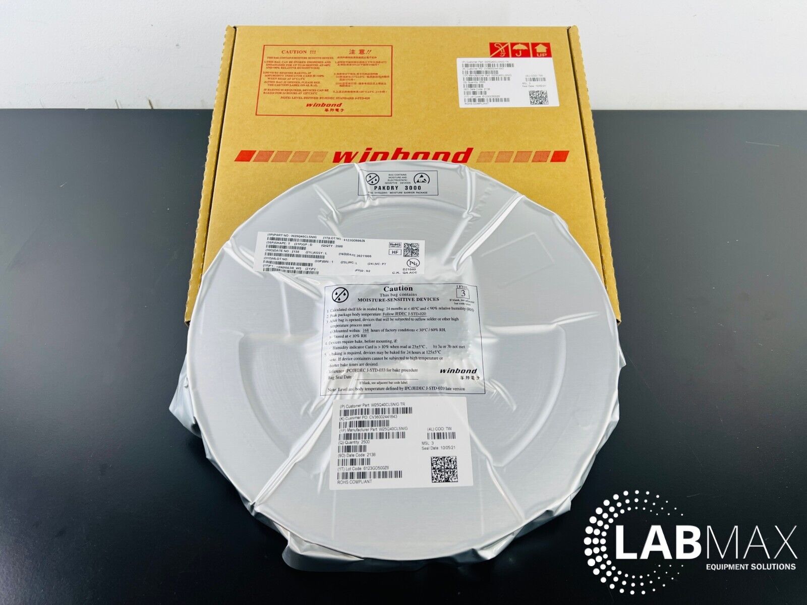 (Reel of 2500) Winbond W25Q40CLSNIG TR Serial Flash Memory Chip SEALED