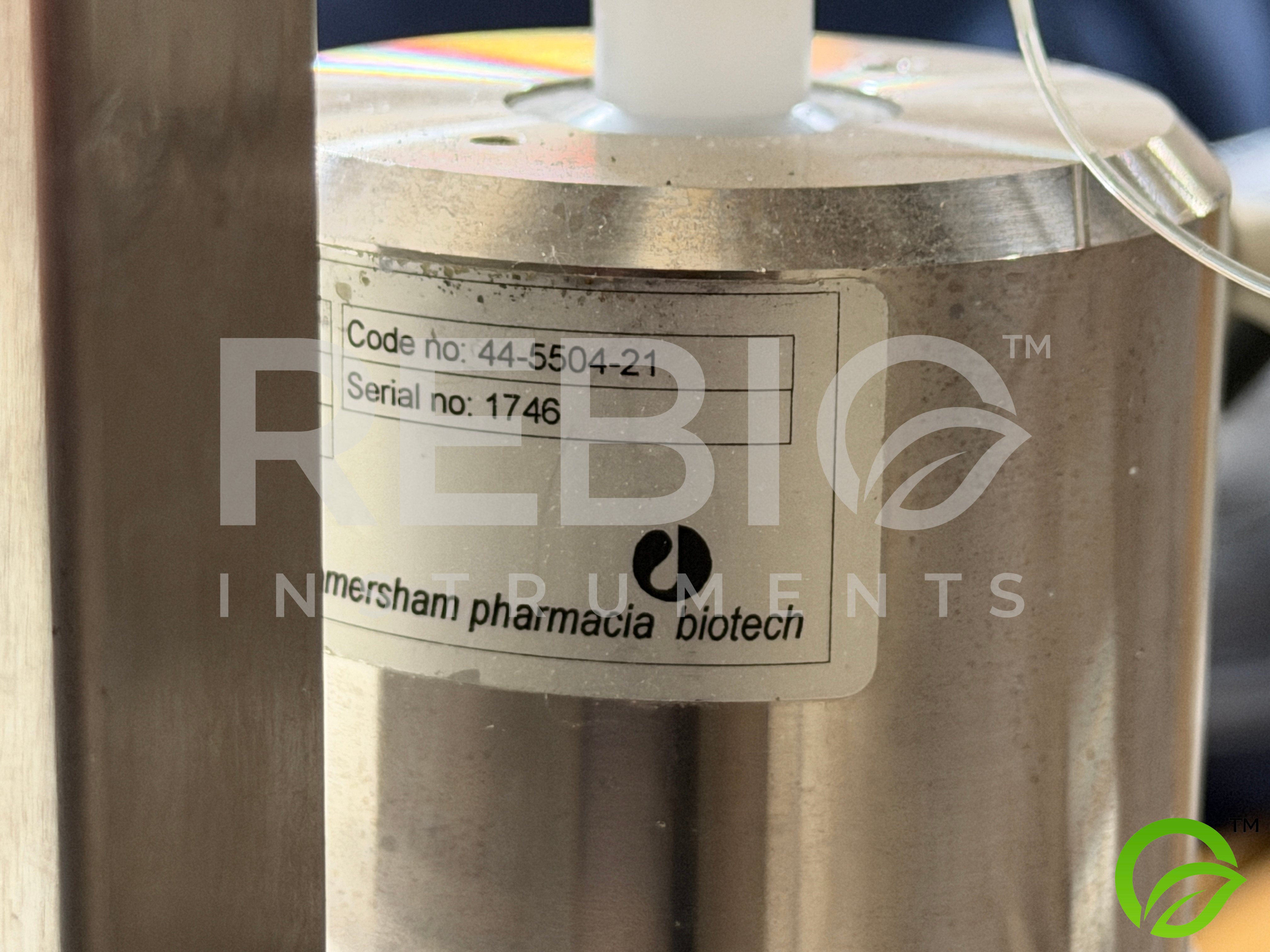Used Amersham / GE BioProcess Chromatography Skid w/ BPG 100/500 Column, Endress+Hauser Promass, LEWA Pump