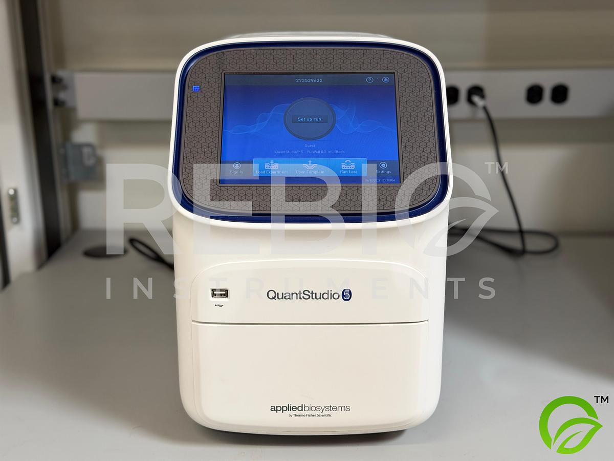 Used Applied Biosystems QuantStudio 5 96-Well 0.2mL qPCR System | OptiFlex 6-Channel | Real-Time PCR