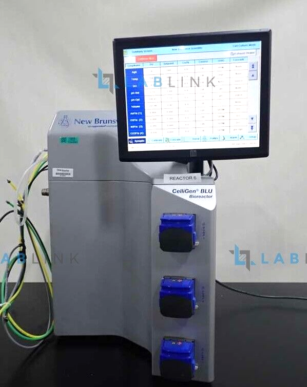 Used Eppendorf New Brunswick Celligen Blu Bioreactor Fermenter with WARRANTY