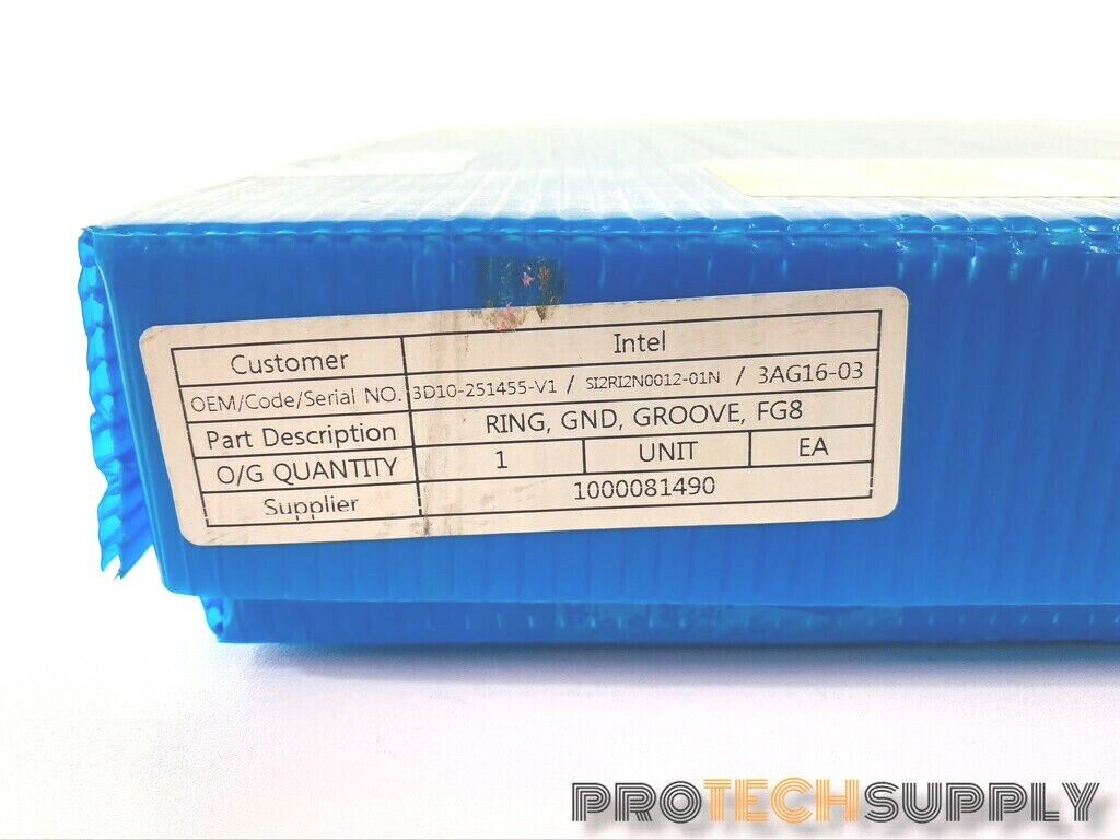 INTEL Semiconductor Ring Groove FG8 3D10-251455-V1 NEW SEALED