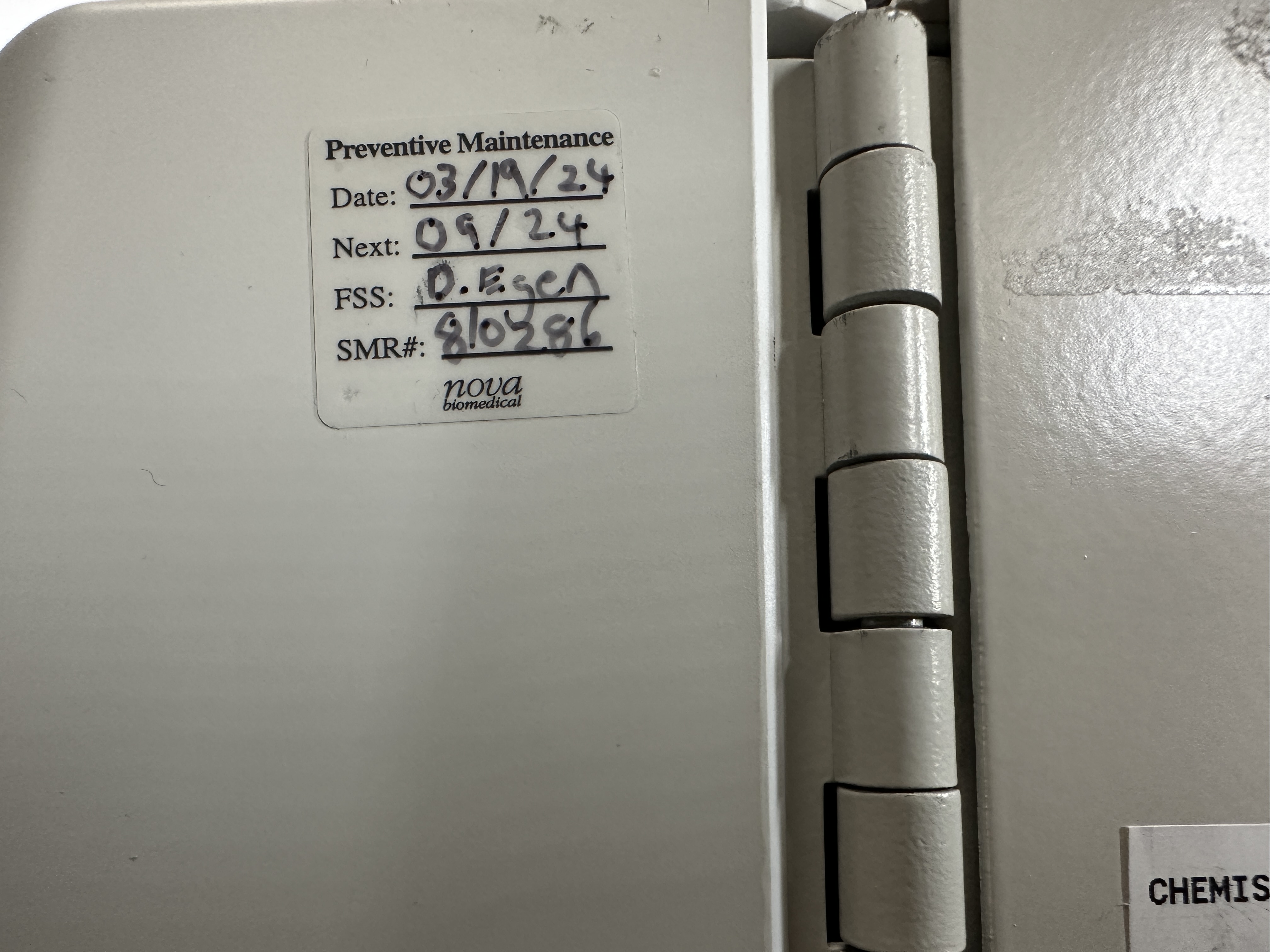 Used Nova Biomedical BioProfile FLEX2 Automated Cell Culture Analyzer