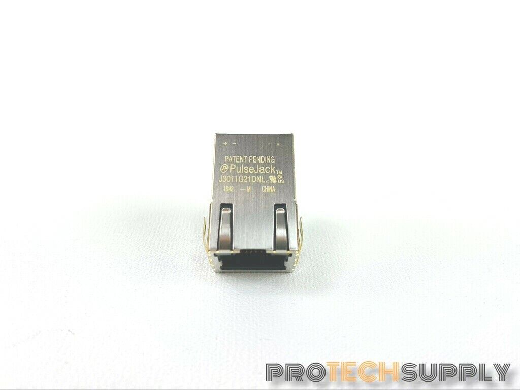 PulseJack J3011G21DNL RJ-45 CONN JACK 1PORT 100 BASE-TX SMD with WARRANTY