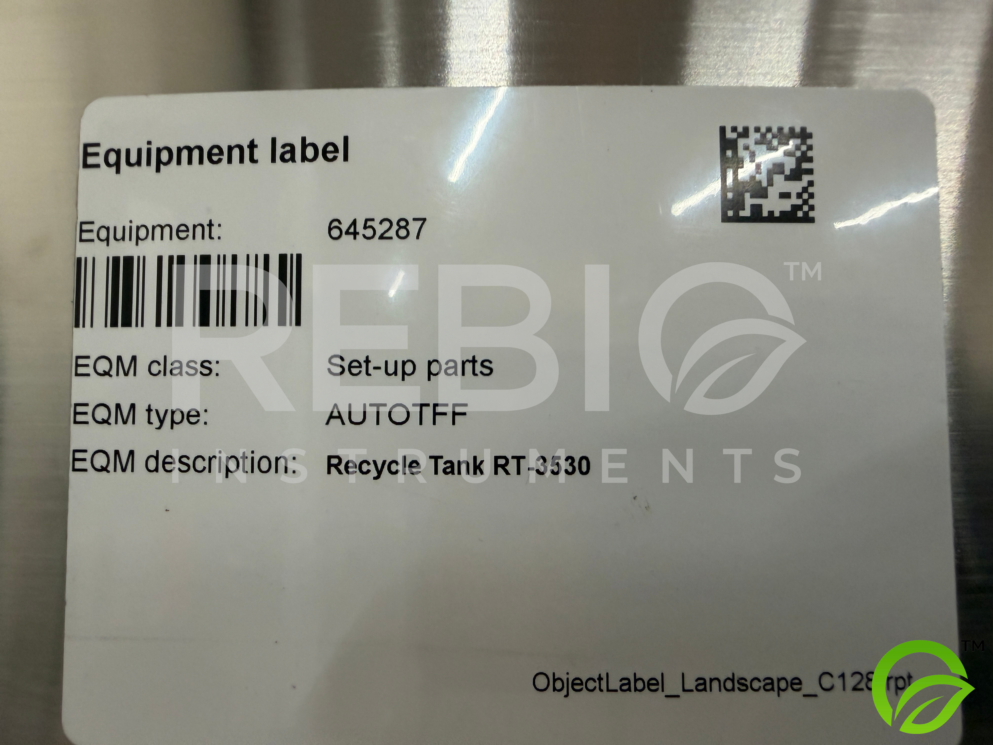 Used Pall Filtron 600L Allegheny Bradford 316SS Recycle Tank RT-3530 | AUTOTFF Bioprocessing Skid | Lightnin Agitator | Rosemount Analytical pH/ORP | Mobile Caster Frame